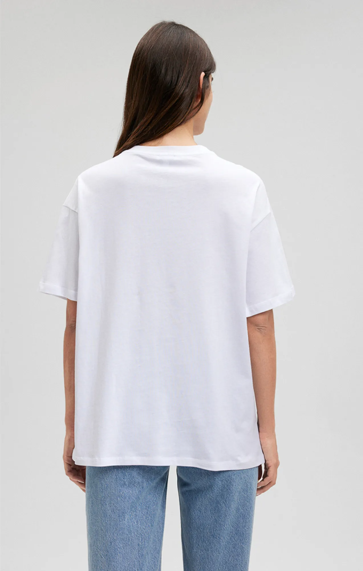 MAVI LOGO T-SHIRT IN BRIGHT WHITE sold by Mavi product image thumbnail 4