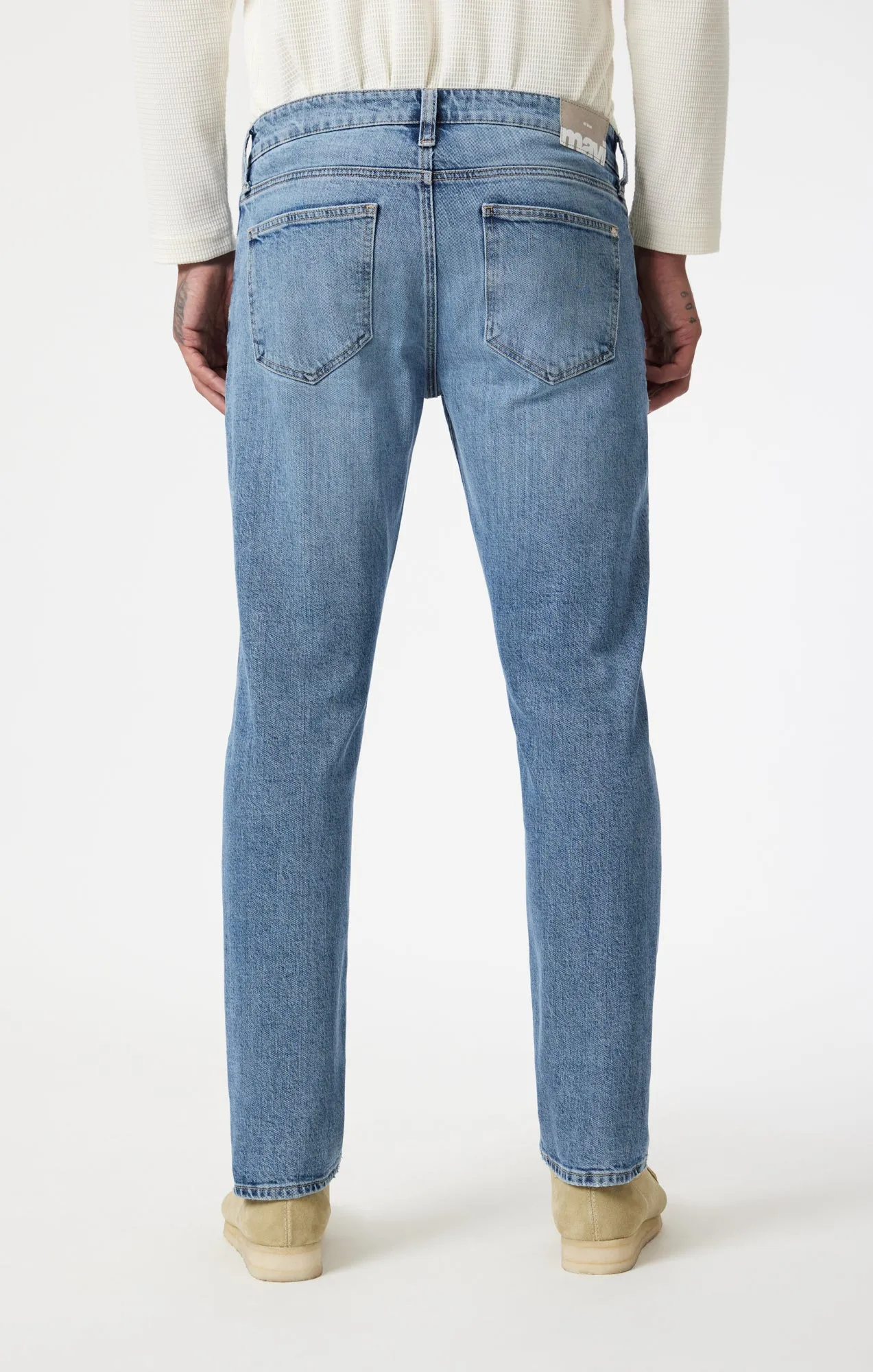 MARCUS SLIM STRAIGHT LEG IN LIGHT BRUSHED CLASSIC BLUE sold by Mavi product image thumbnail 5