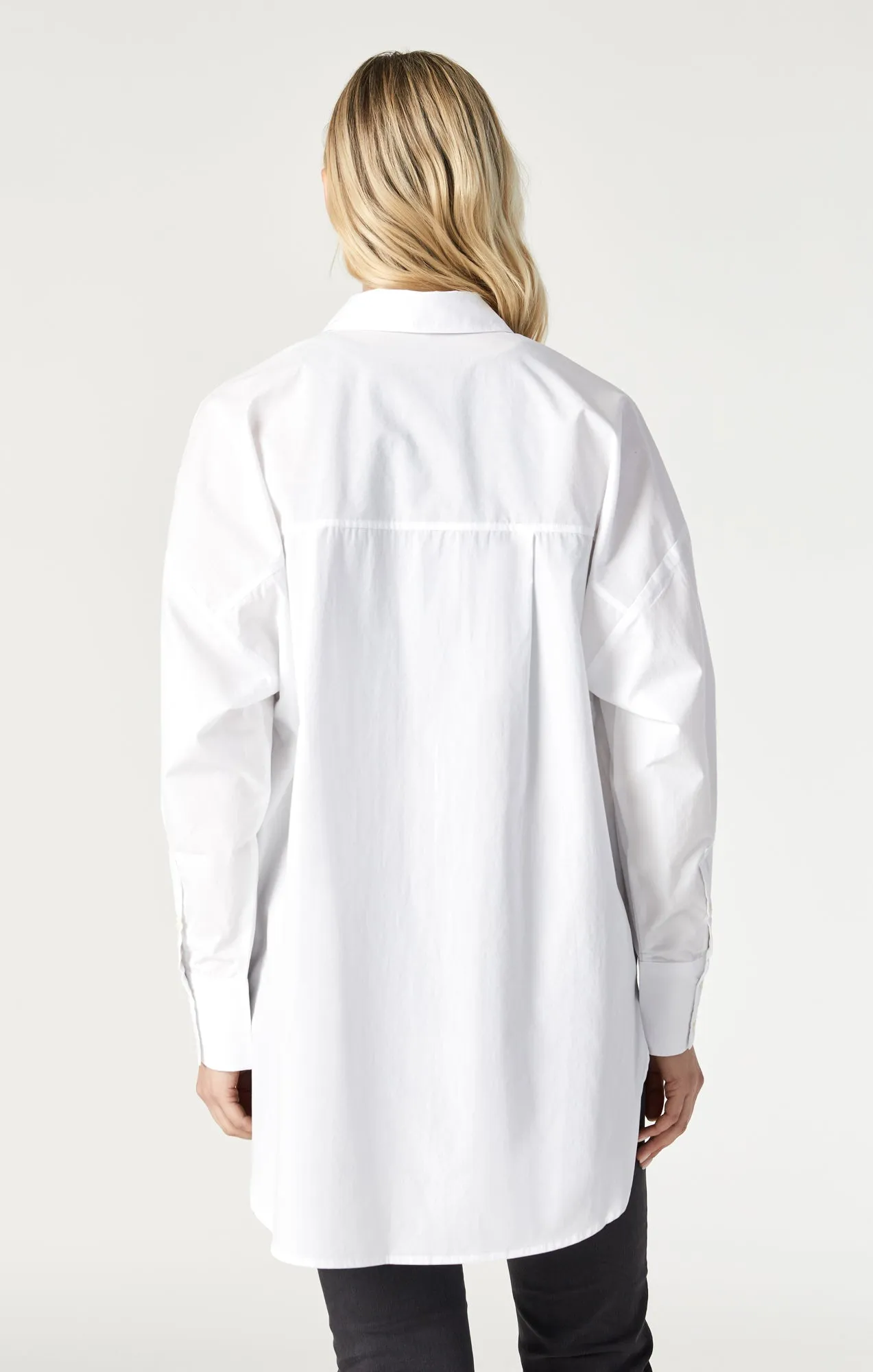 LONG SLEEVE SHIRT IN ANTIQUE WHITE sold by Mavi product image thumbnail 3