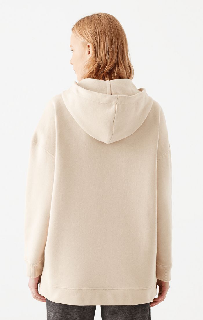 HOODED SWEATSHIRT IN ANTIQUE BEIGE sold by Mavi product image thumbnail 2