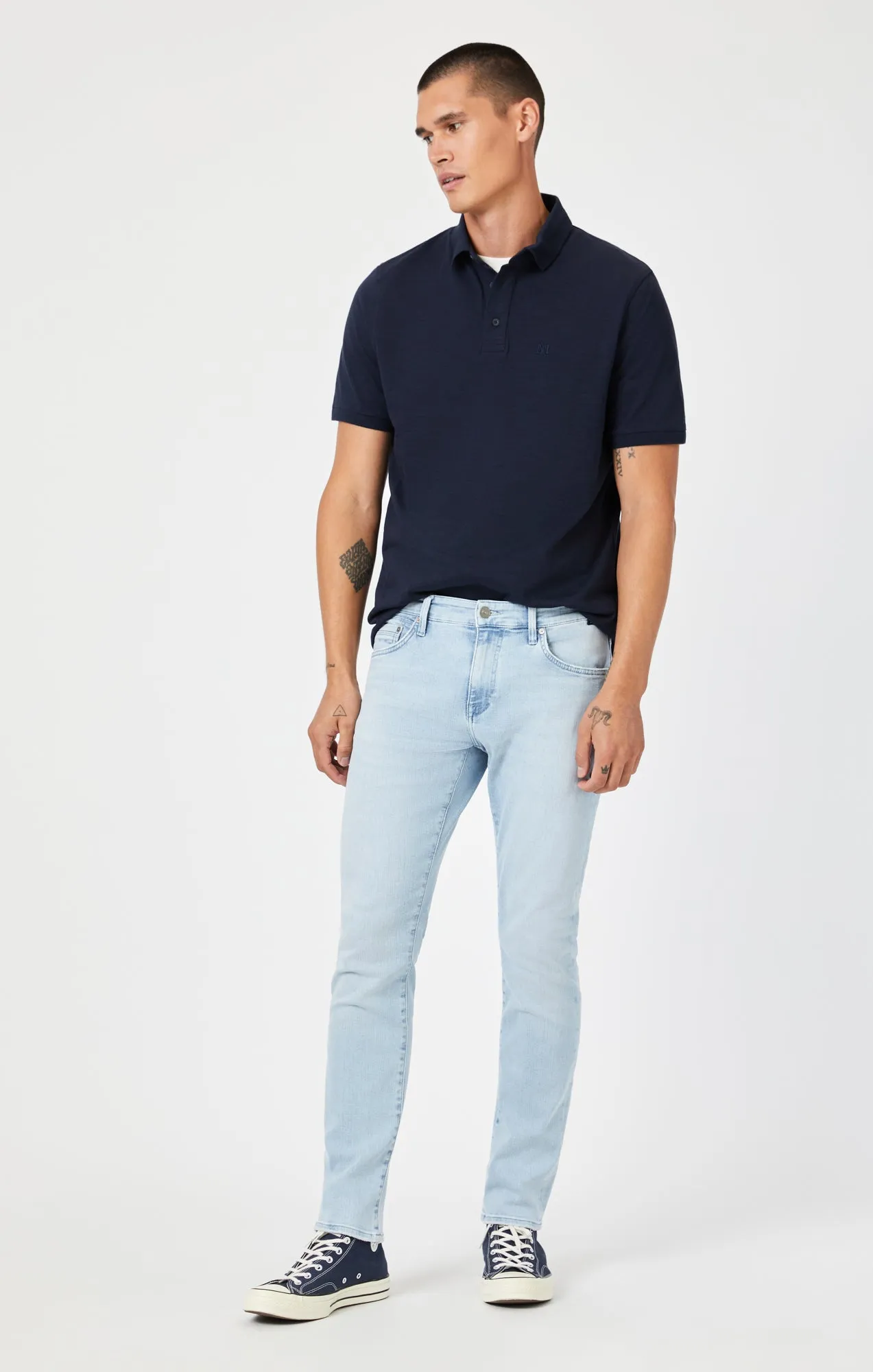 JAKE SLIM LEG IN BLEACHED TONAL ORGANIC VINTAGE sold by Mavi