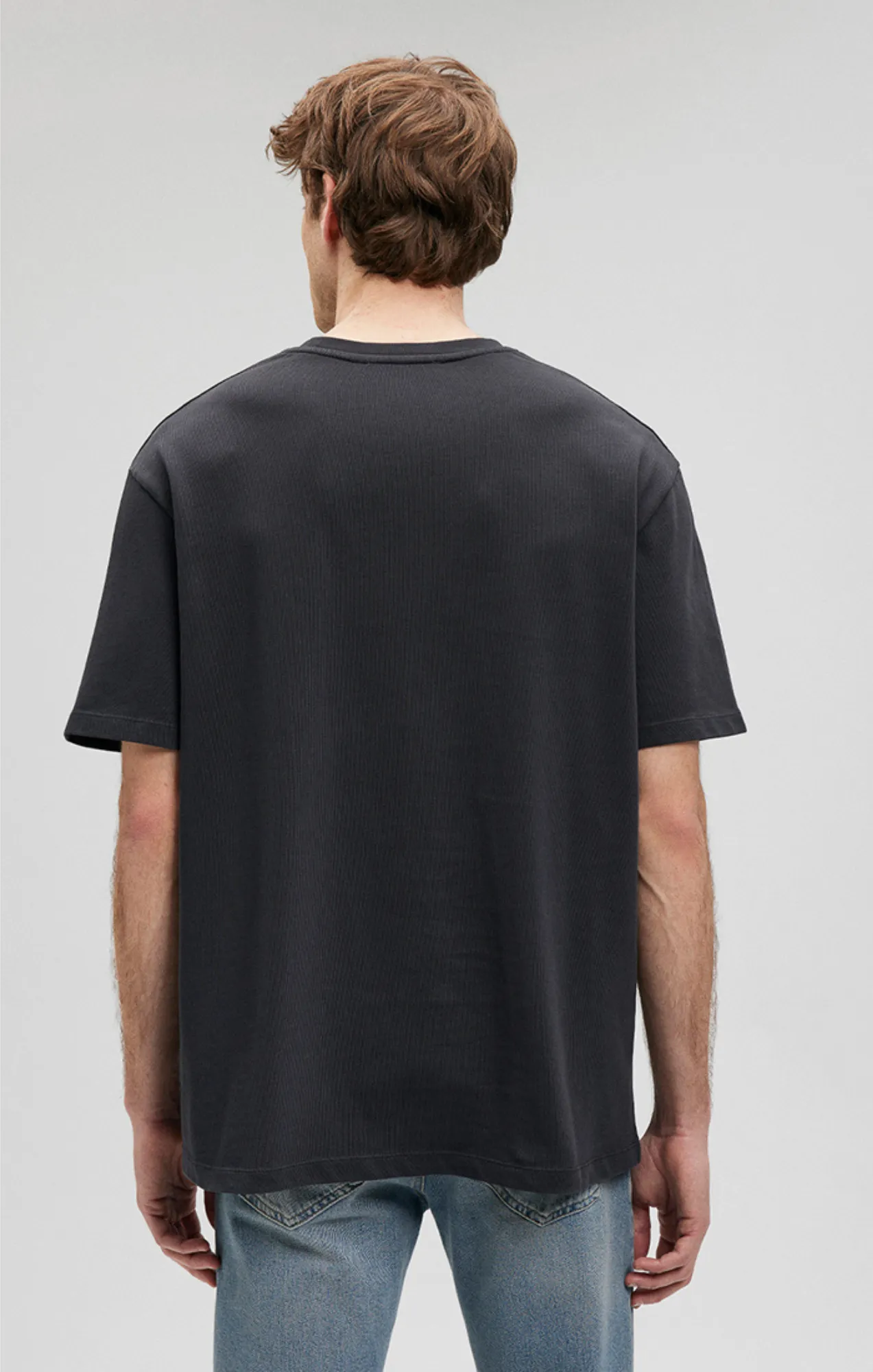POCKET T-SHIRT IN PIRATE BLACK sold by Mavi product image thumbnail 3
