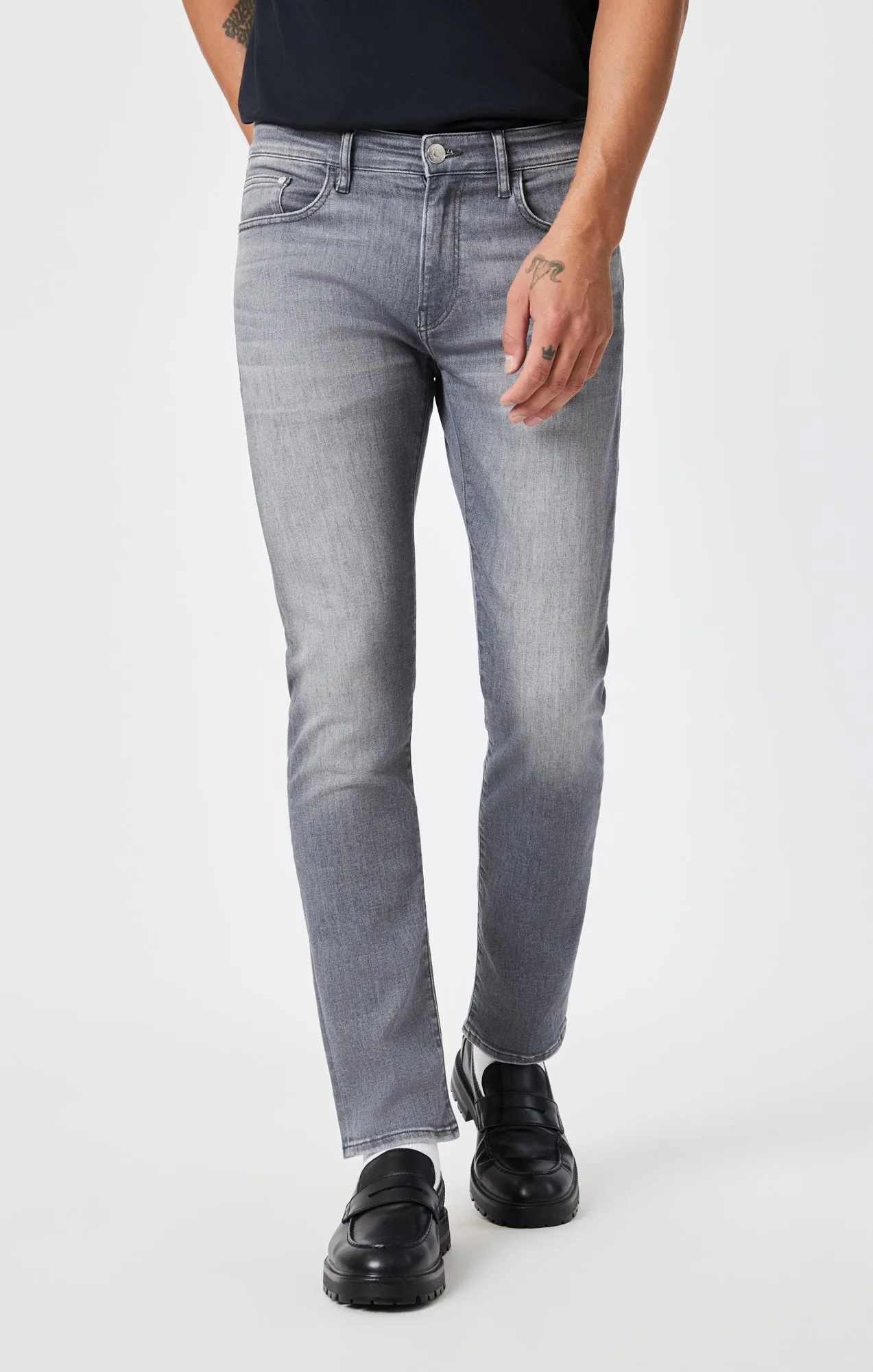 MARCUS SLIM STRAIGHT LEG IN MID GREY FEATHER BLUE sold by Mavi product image thumbnail 2