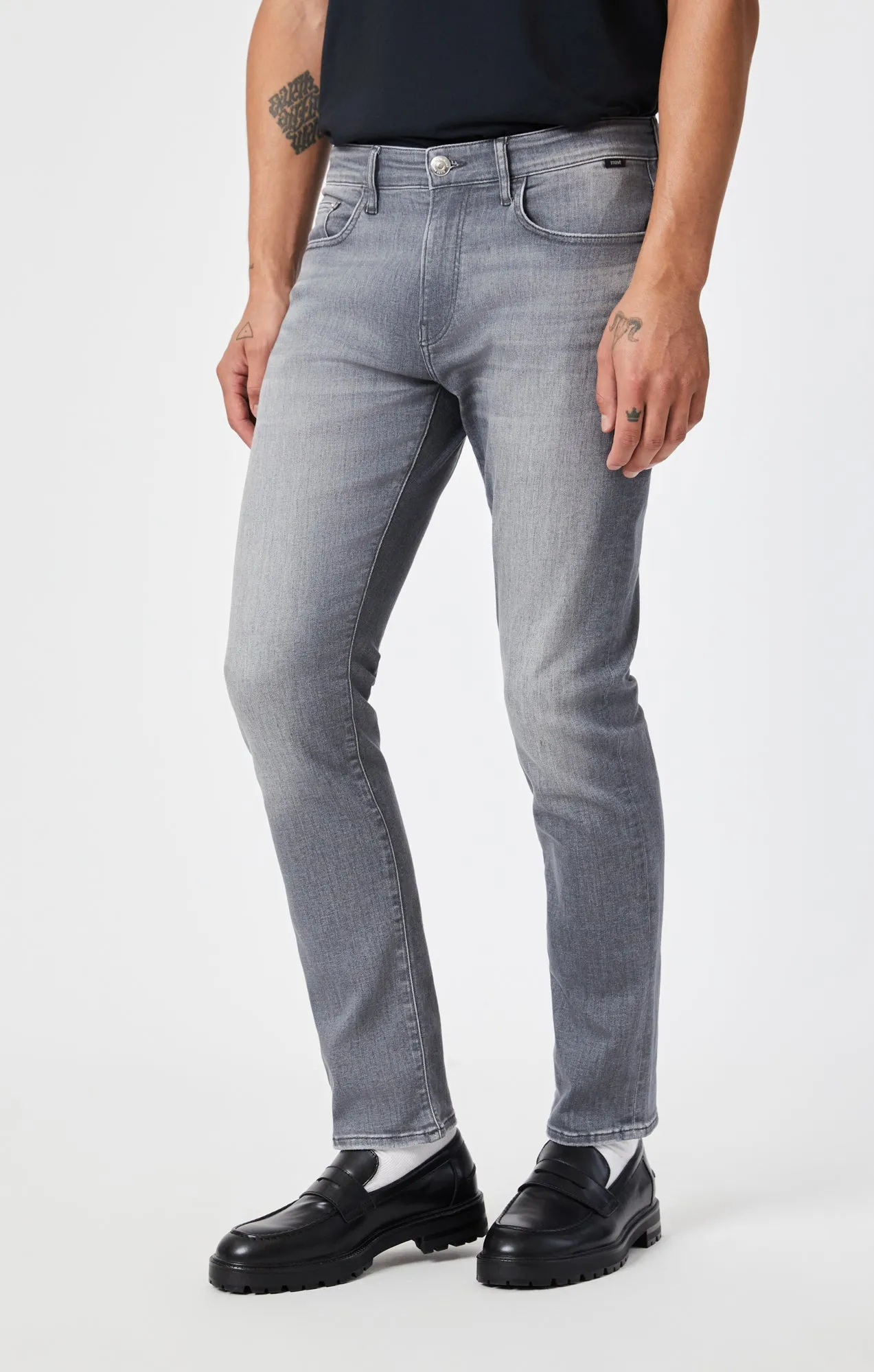 MARCUS SLIM STRAIGHT LEG IN MID GREY FEATHER BLUE sold by Mavi product image thumbnail 3