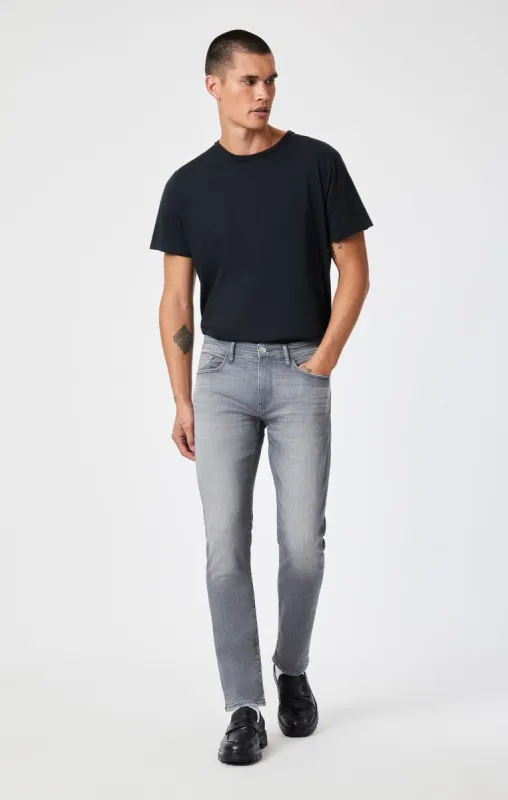 MARCUS SLIM STRAIGHT LEG IN MID GREY FEATHER BLUE sold by Mavi
