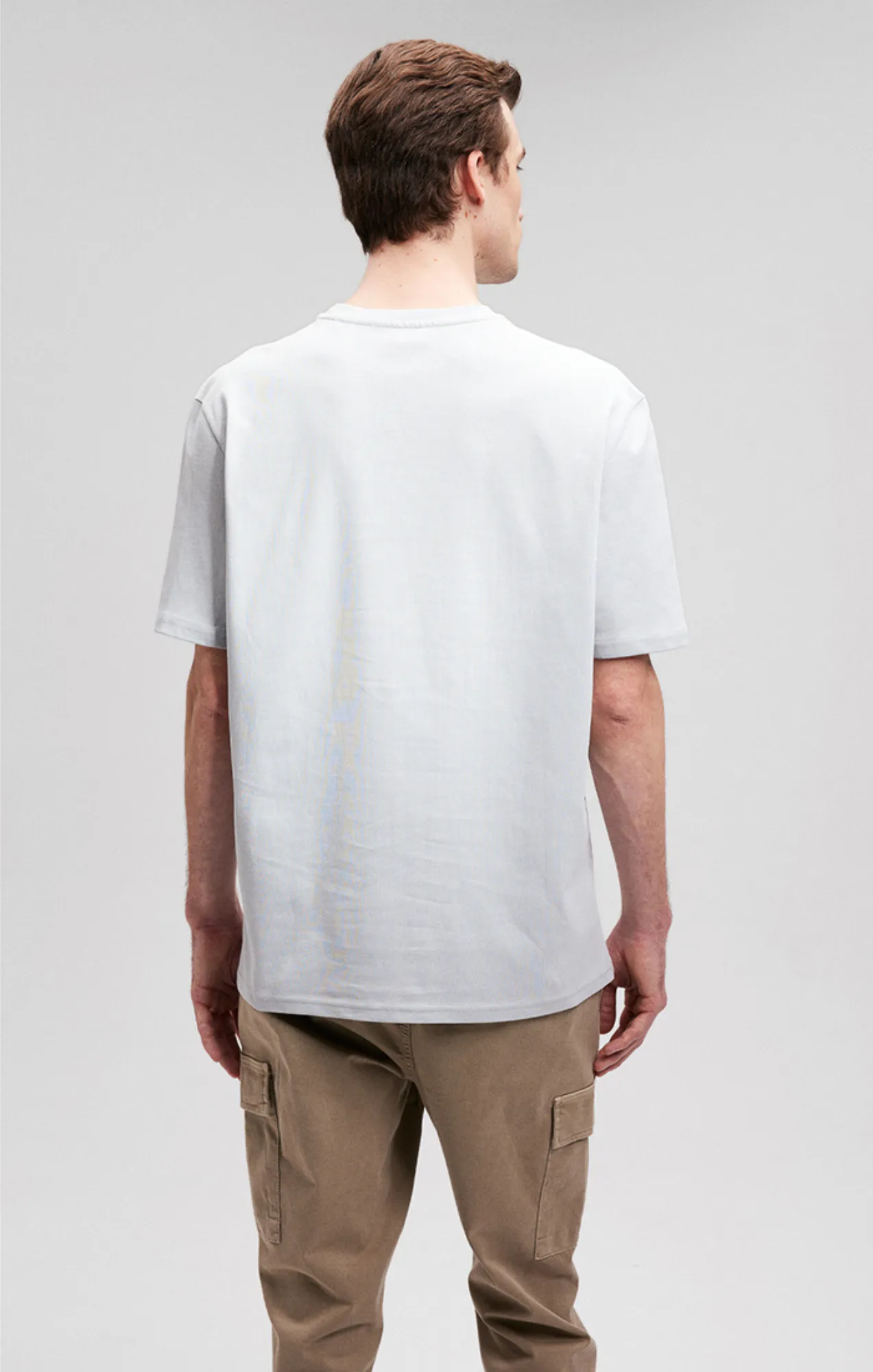 HEAVY WEIGHT T-SHIRT IN PEARL BLUE sold by Mavi product image thumbnail 4