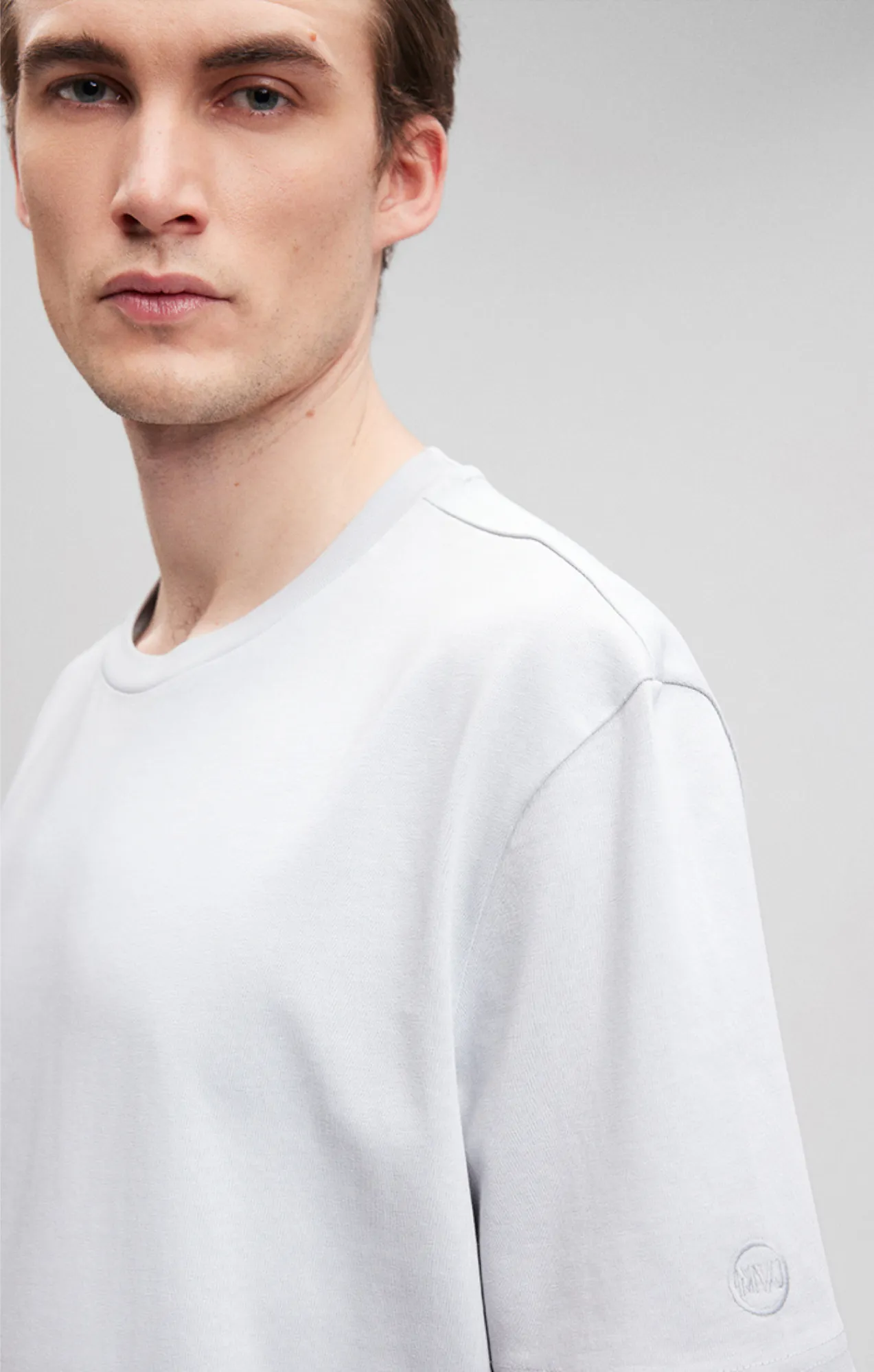 HEAVY WEIGHT T-SHIRT IN PEARL BLUE sold by Mavi product image thumbnail 5