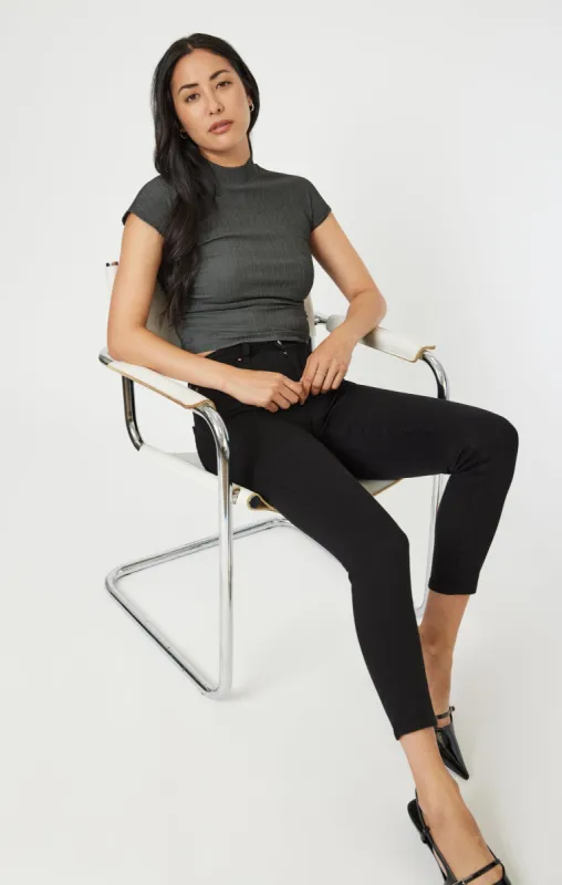 TESS SKINNY IN BLACK LA BLUE sold by Mavi