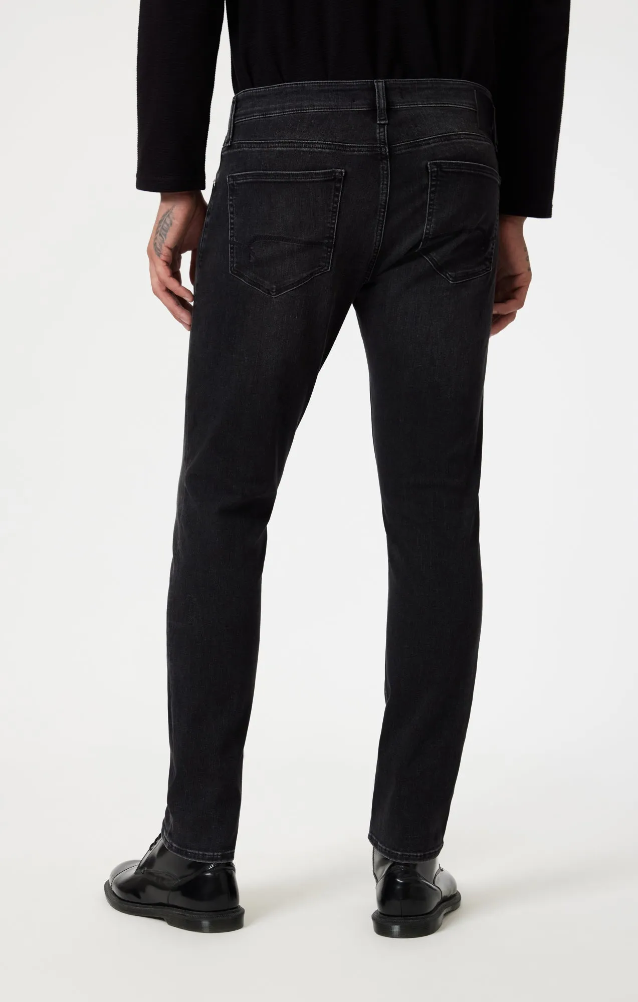 JAKE SLIM LEG IN SMOKE BRUSHED FEATHER BLUE sold by Mavi product image thumbnail 5