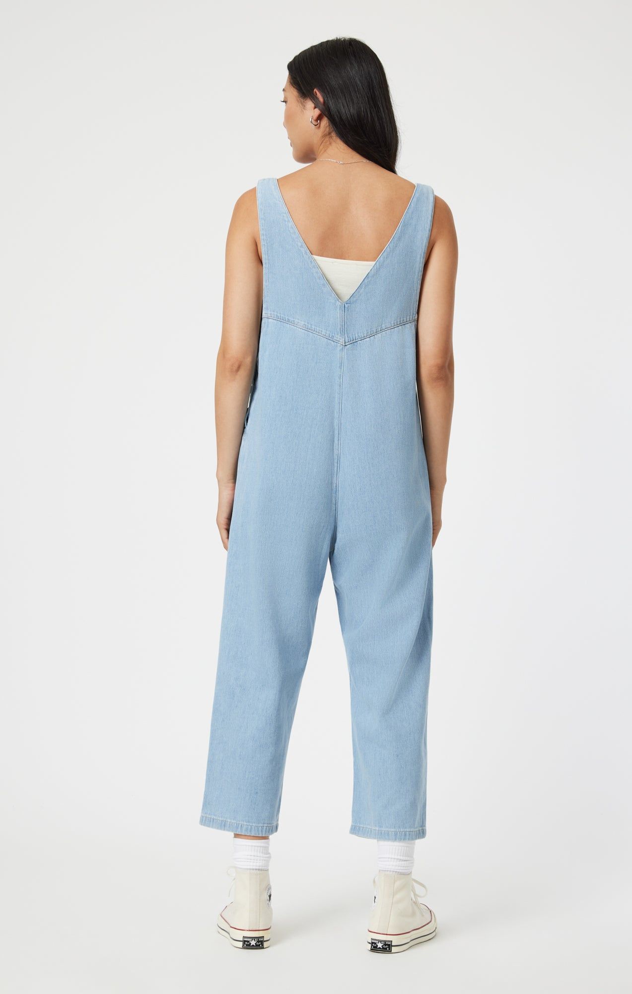 MYRA ROMPER IN LIGHT WELL BLUE sold by Mavi product image thumbnail 3