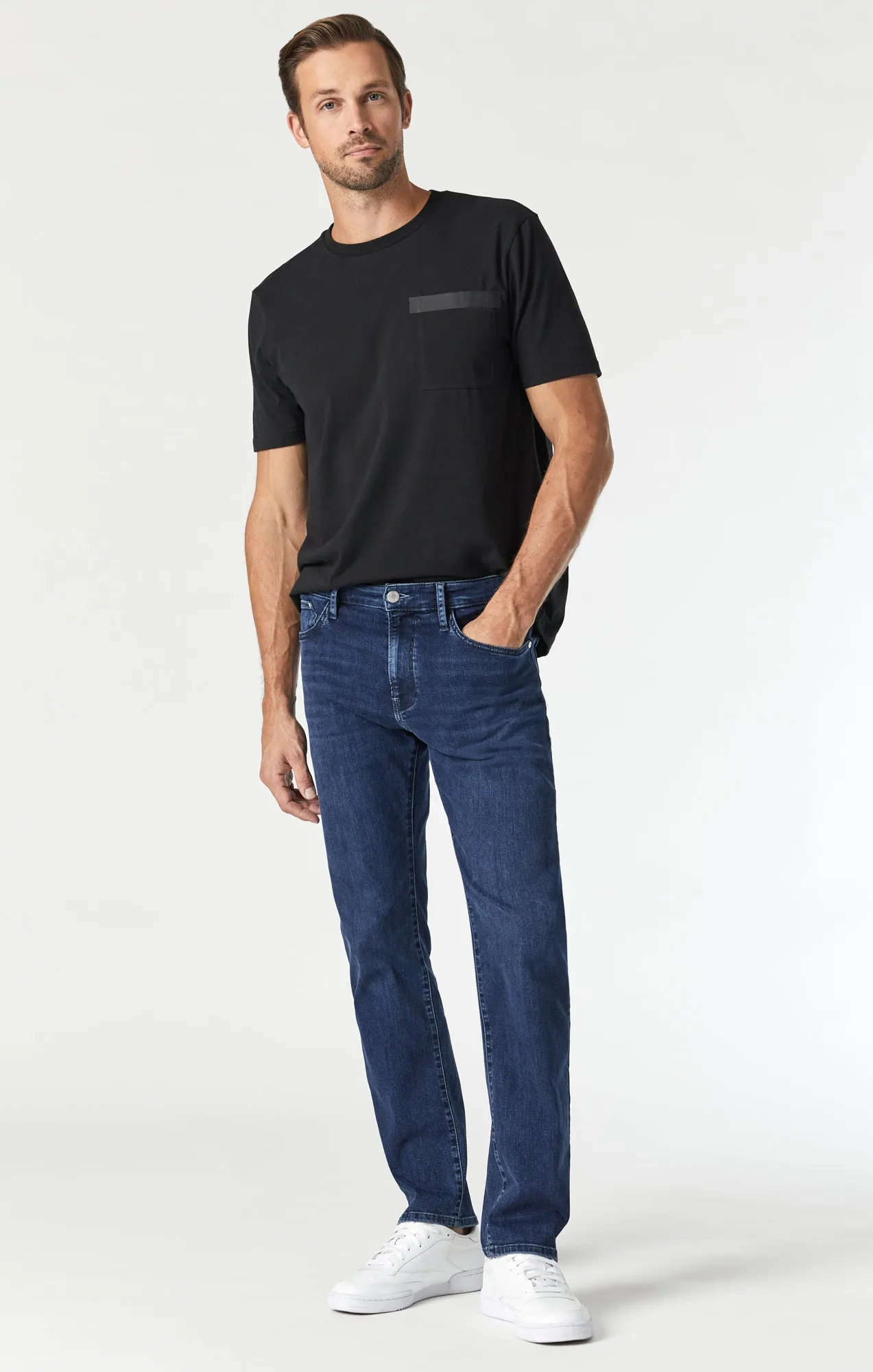 ZACH STRAIGHT LEG IN MIDNIGHT FEATHER BLUE sold by Mavi product image thumbnail 2