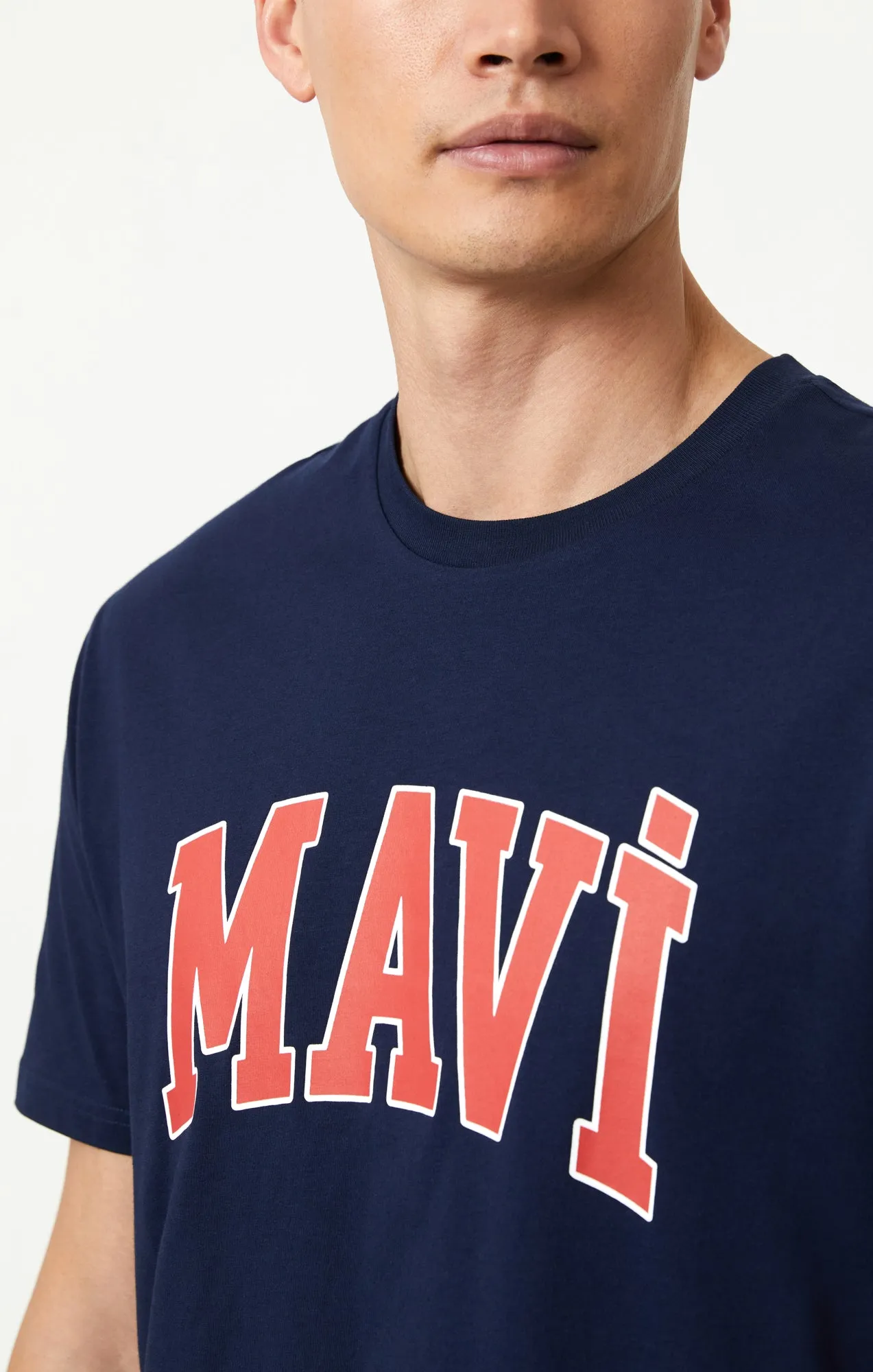 MAVI LOGO T-SHIRT IN MARITIME BLUE sold by Mavi product image thumbnail 5
