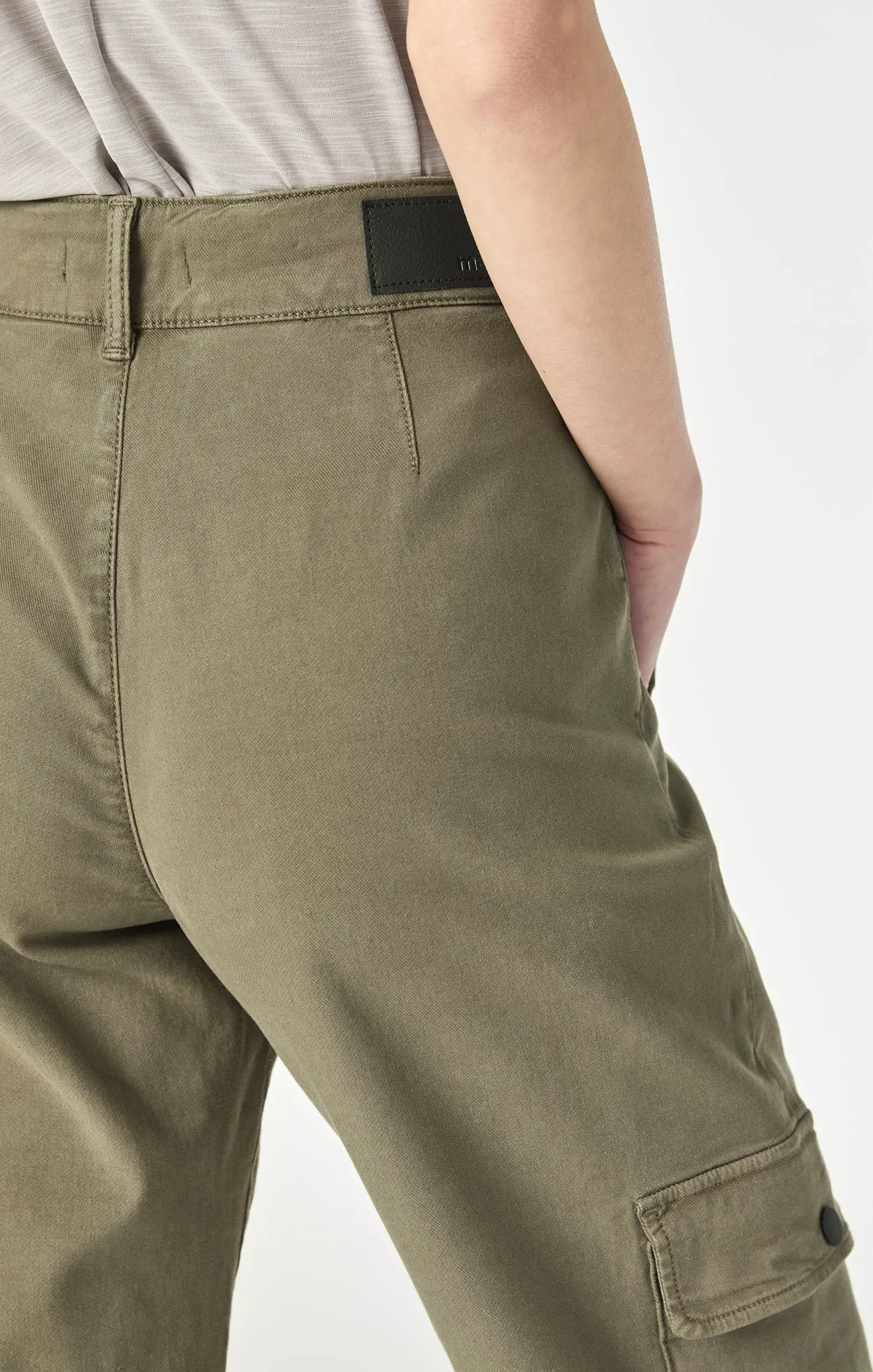 ELSIE CARGO PANTS IN CAPERS LUXE TWILL sold by Mavi product image thumbnail 5