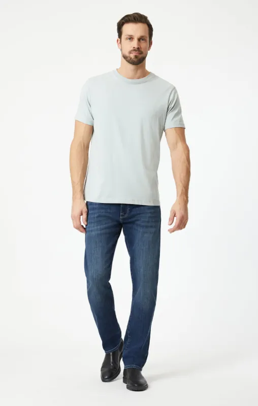 MARCUS SLIM STRAIGHT LEG IN DARK BRUSHED NEW YORK sold by Mavi
