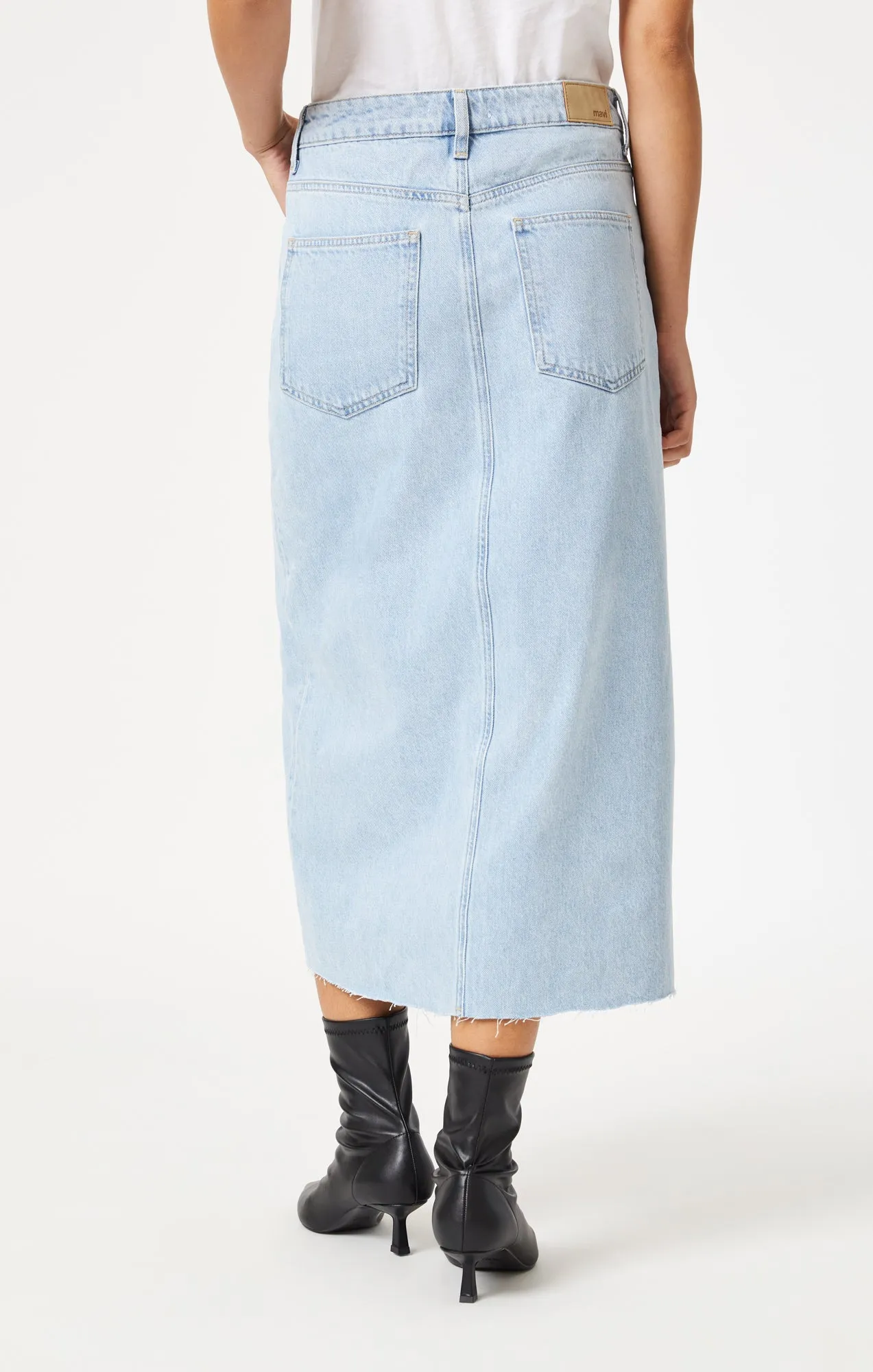 MARIN SKIRT IN BLEACHED DENIM sold by Mavi product image thumbnail 5