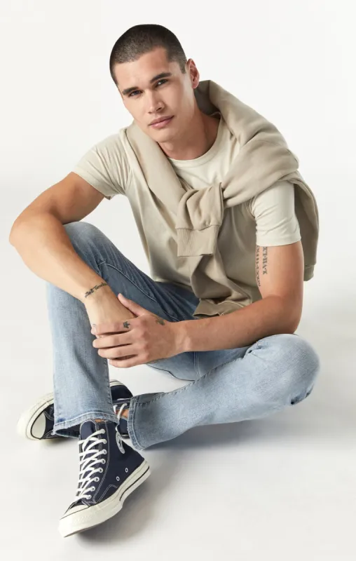 MARCUS SLIM STRAIGHT LEG IN LIGHT BLEACHED ORGANIC VINTAGE sold by Mavi