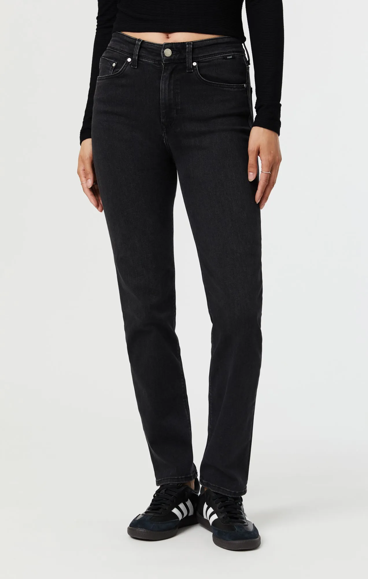 PARIS STRAIGHT LEG JEANS IN SMOKE INDIGO SHAPE sold by Mavi product image thumbnail 3