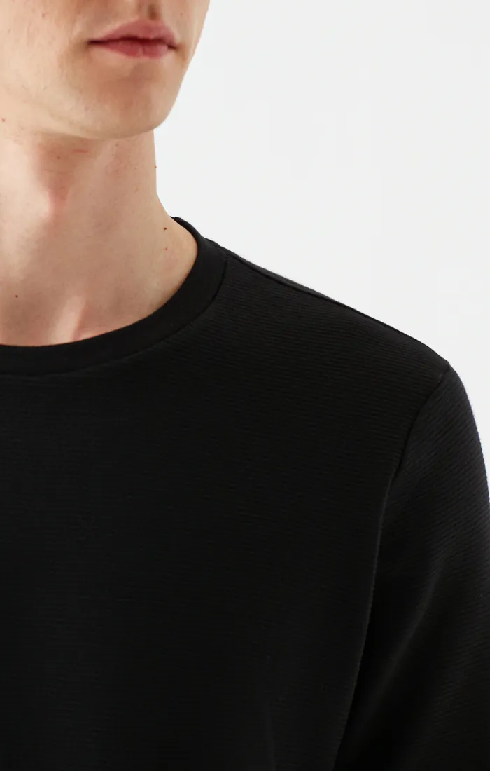 MEN'S LONG SLEEVE T-SHIRT IN BLACK sold by Mavi product image thumbnail 3