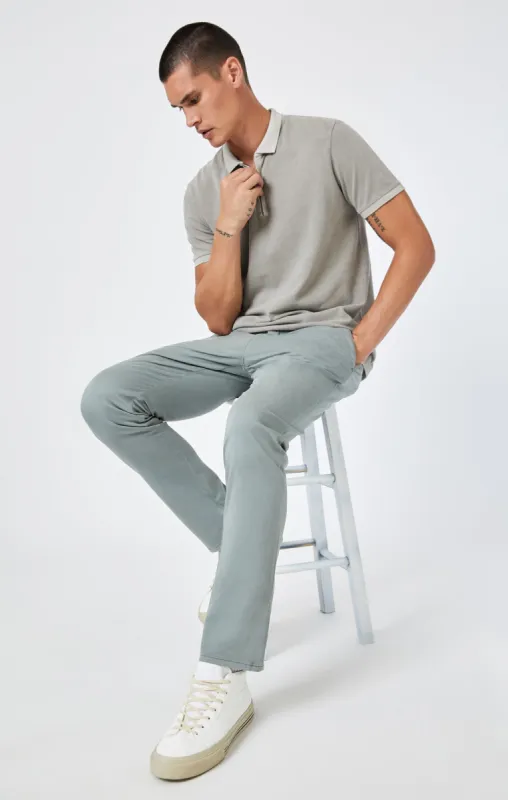 JOHNNY SLIM LEG CHINO IN SEDONA SAGE TWILL sold by Mavi