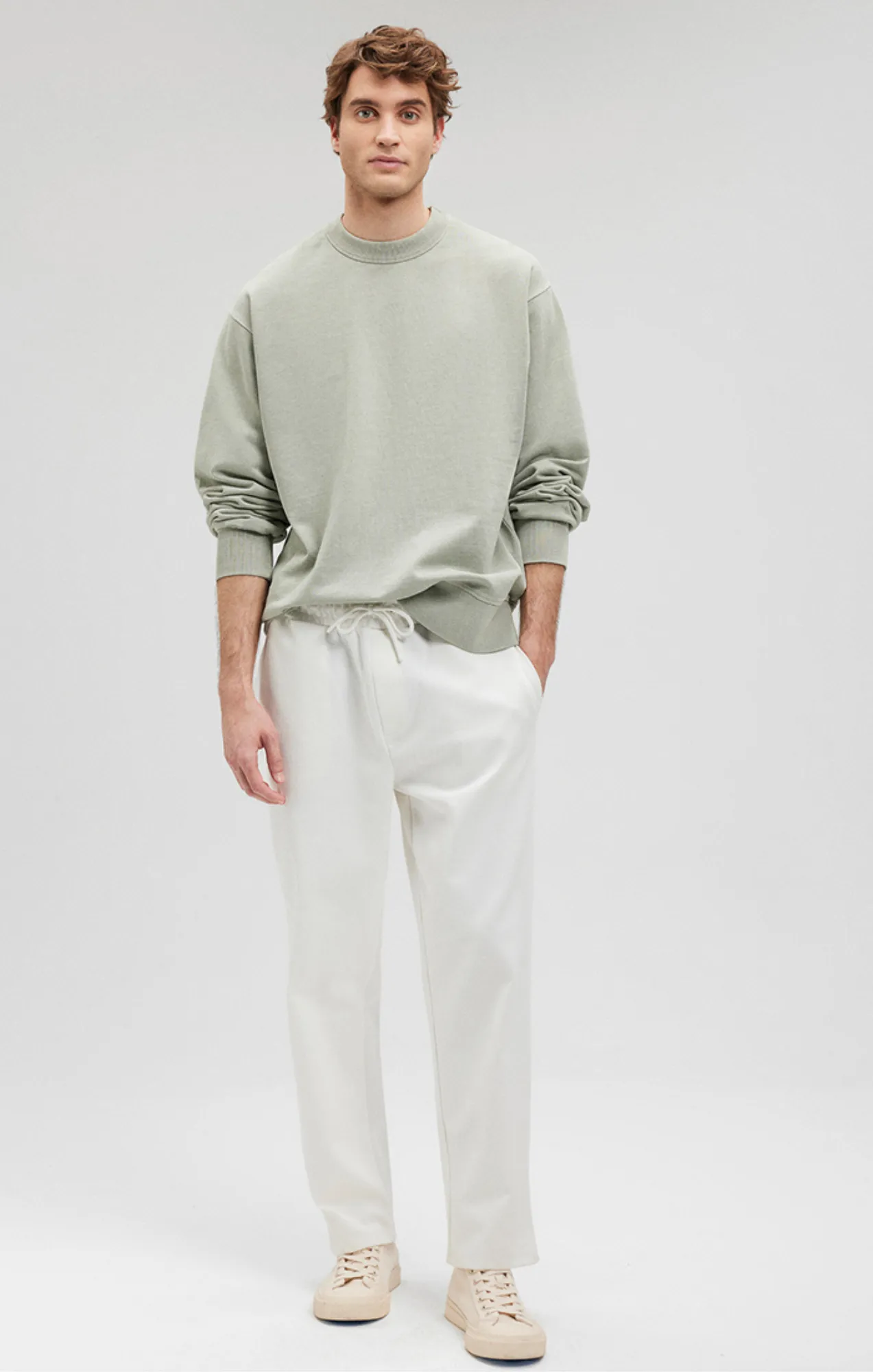 SWEATPANTS IN ANTIQUE WHITE sold by Mavi