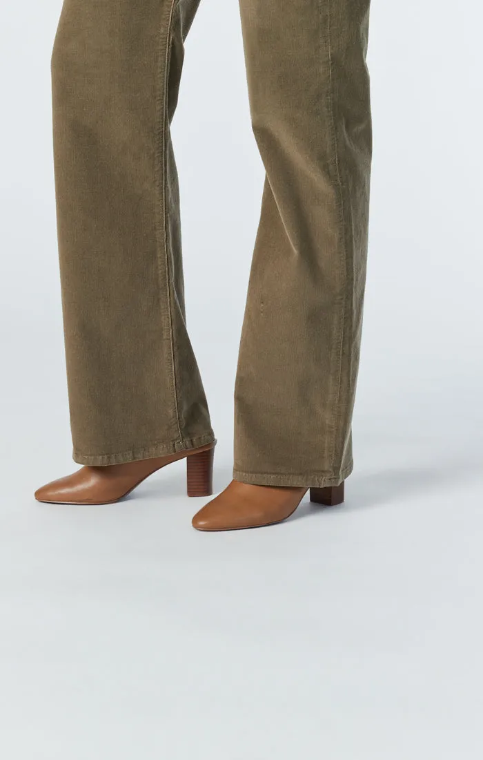 VICTORIA WIDE LEG PANT IN MILITARY CORD sold by Mavi product image thumbnail 3