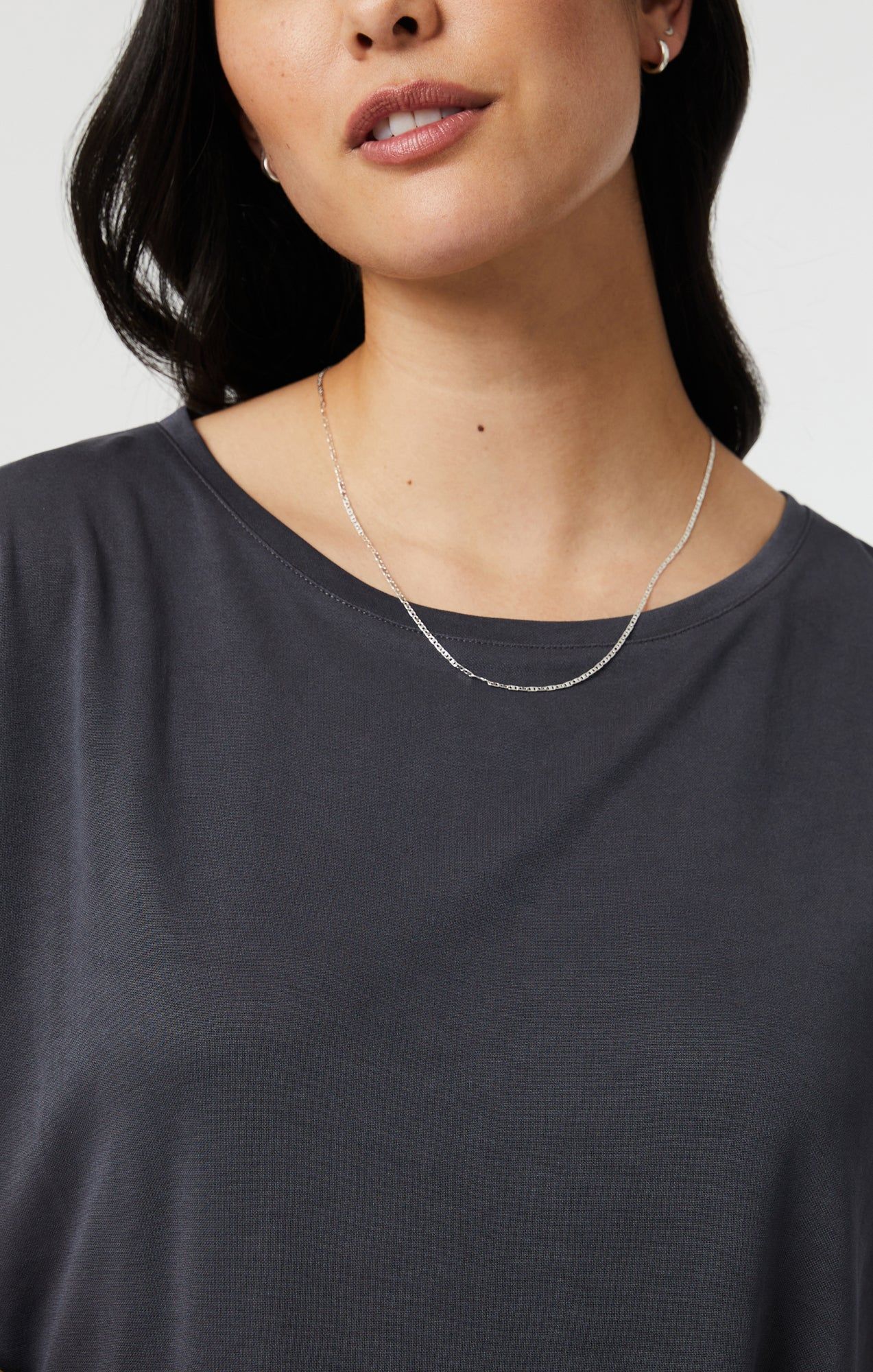 SHORT SLEEVE T-SHIRT IN GRAY BLUE sold by Mavi product image thumbnail 6