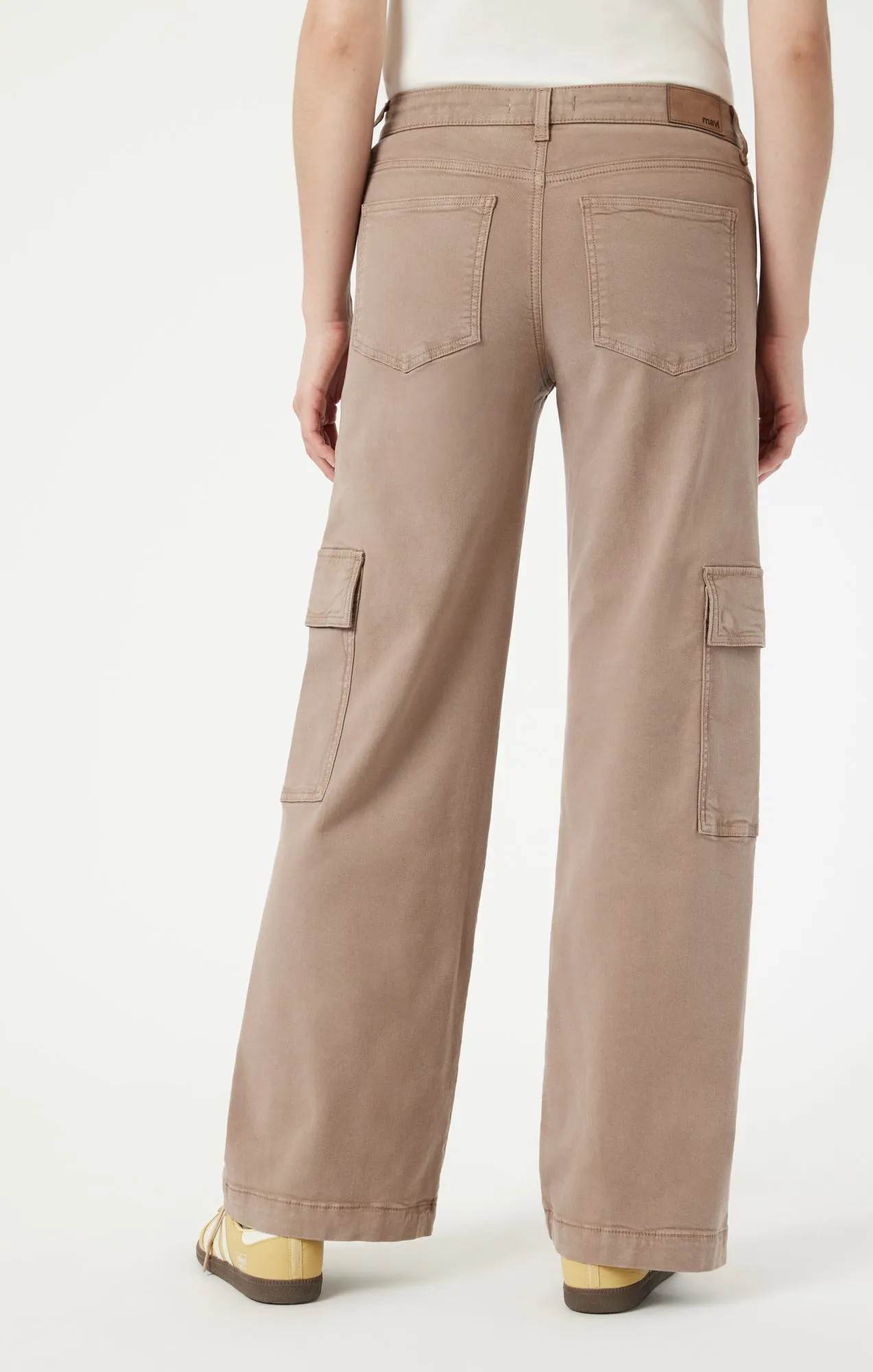 ALVA STRAIGHT CARGO IN CAPPUCCINO LUXE TWILL sold by Mavi product image thumbnail 5