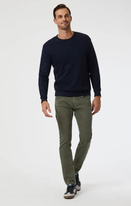 MARCUS SLIM STRAIGHT LEG IN THYME SUPERMOVE sold by Mavi