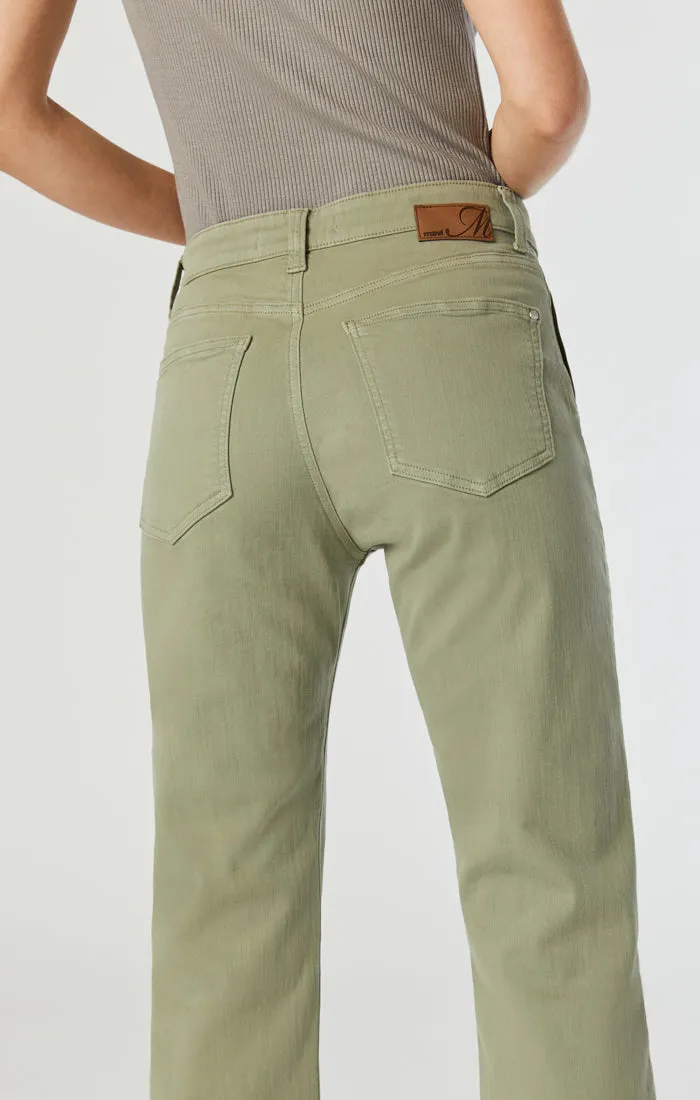 SHELIA FRONT POCKET STRAIGHT IN OLIVE TWILL sold by Mavi product image thumbnail 2
