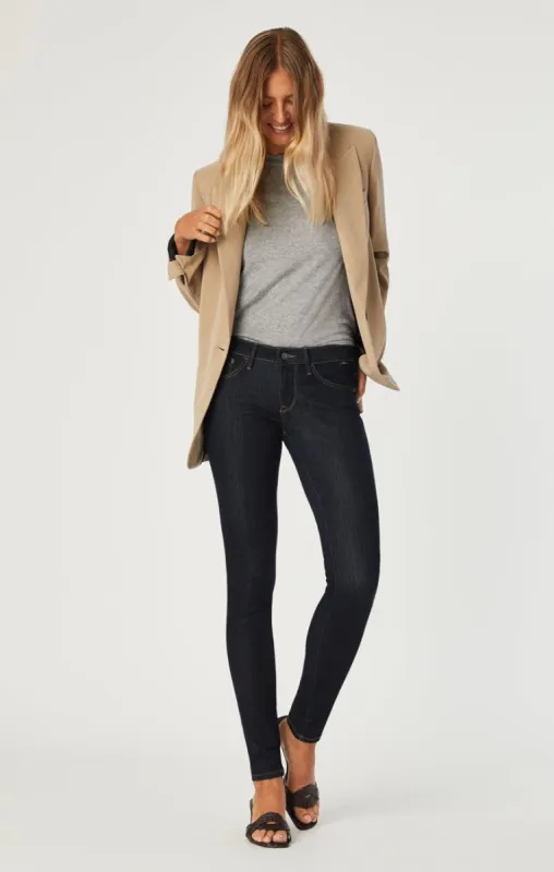 SERENA SUPER SKINNY JEANS IN RINSE SUPERSOFT sold by Mavi