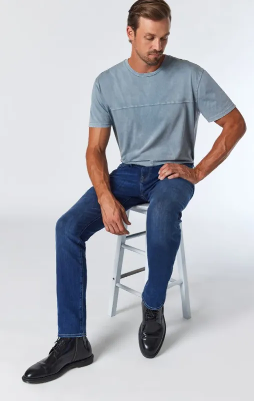 MARCUS SLIM STRAIGHT LEG IN DARK BLUE SUPERMOVE sold by Mavi