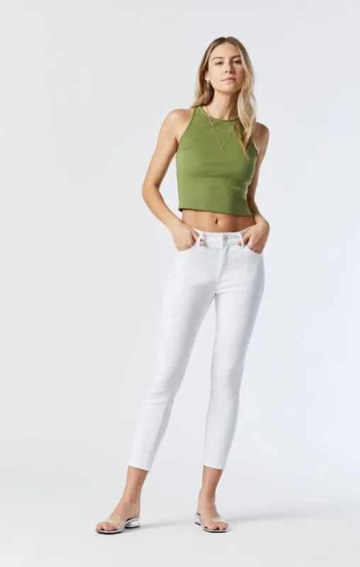 TESS SKINNY JEANS IN DOUBLE WHITE SUPERSOFT sold by Mavi