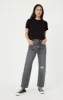 BARCELONA WIDE LEG IN SMOKE RECYCLED BLUE sold by Mavi