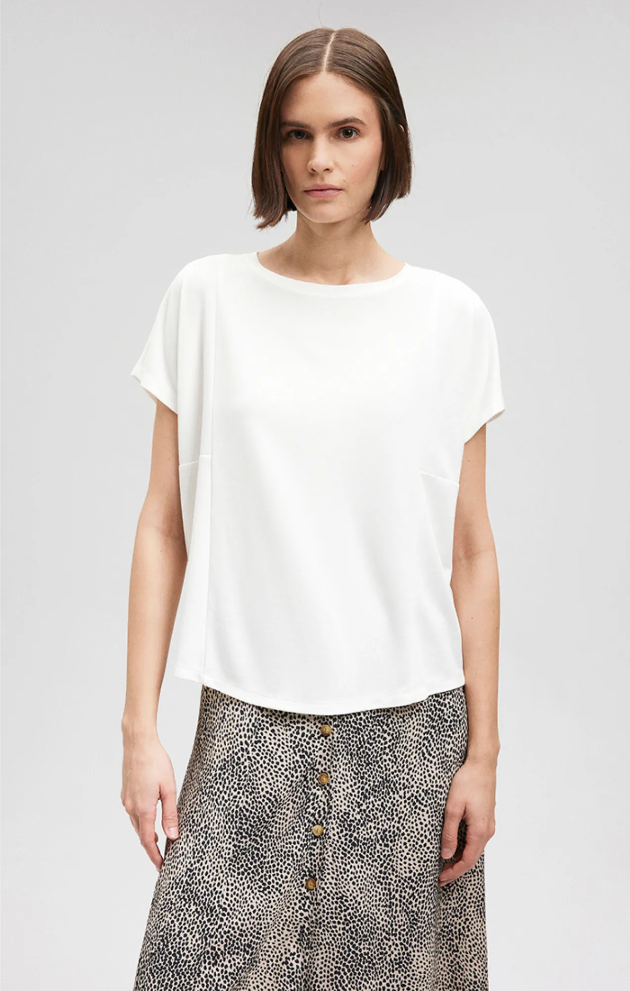 SHORT SLEEVE SHIRT IN ANTIQUE WHITE sold by Mavi product image thumbnail 4