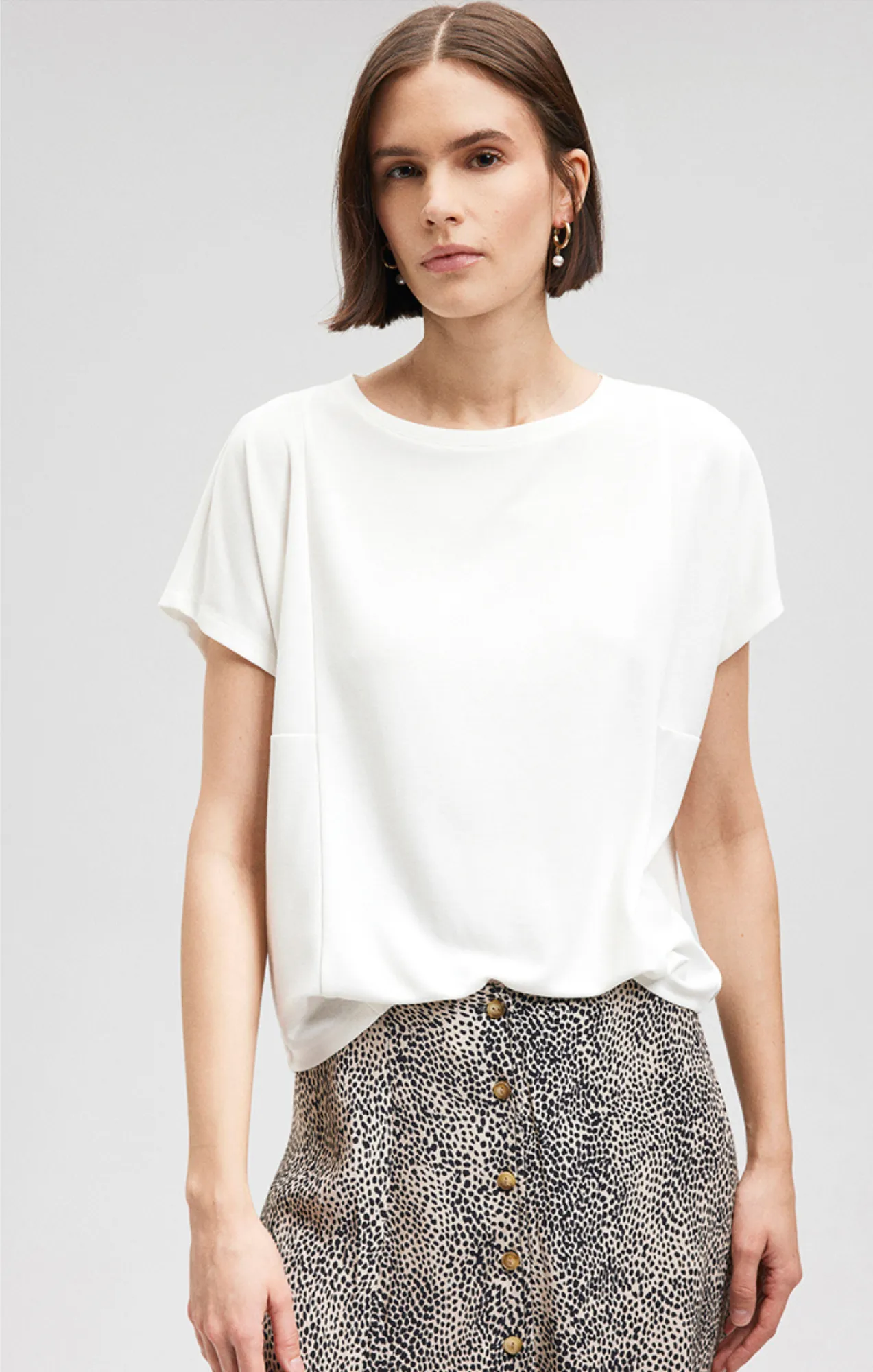 SHORT SLEEVE SHIRT IN ANTIQUE WHITE sold by Mavi product image thumbnail 3