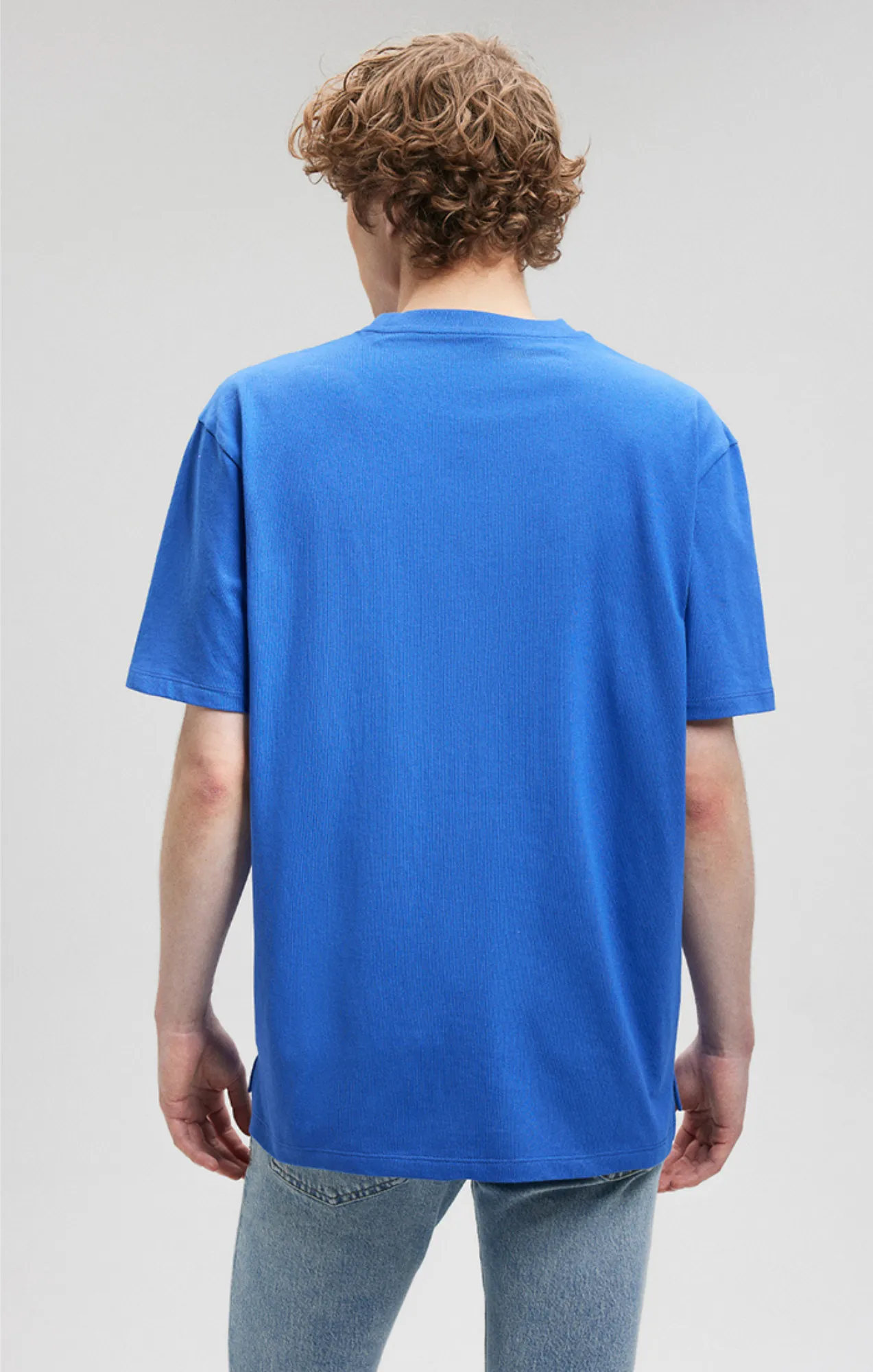 POCKET T-SHIRT IN NEBULAS BLUE sold by Mavi product image thumbnail 4