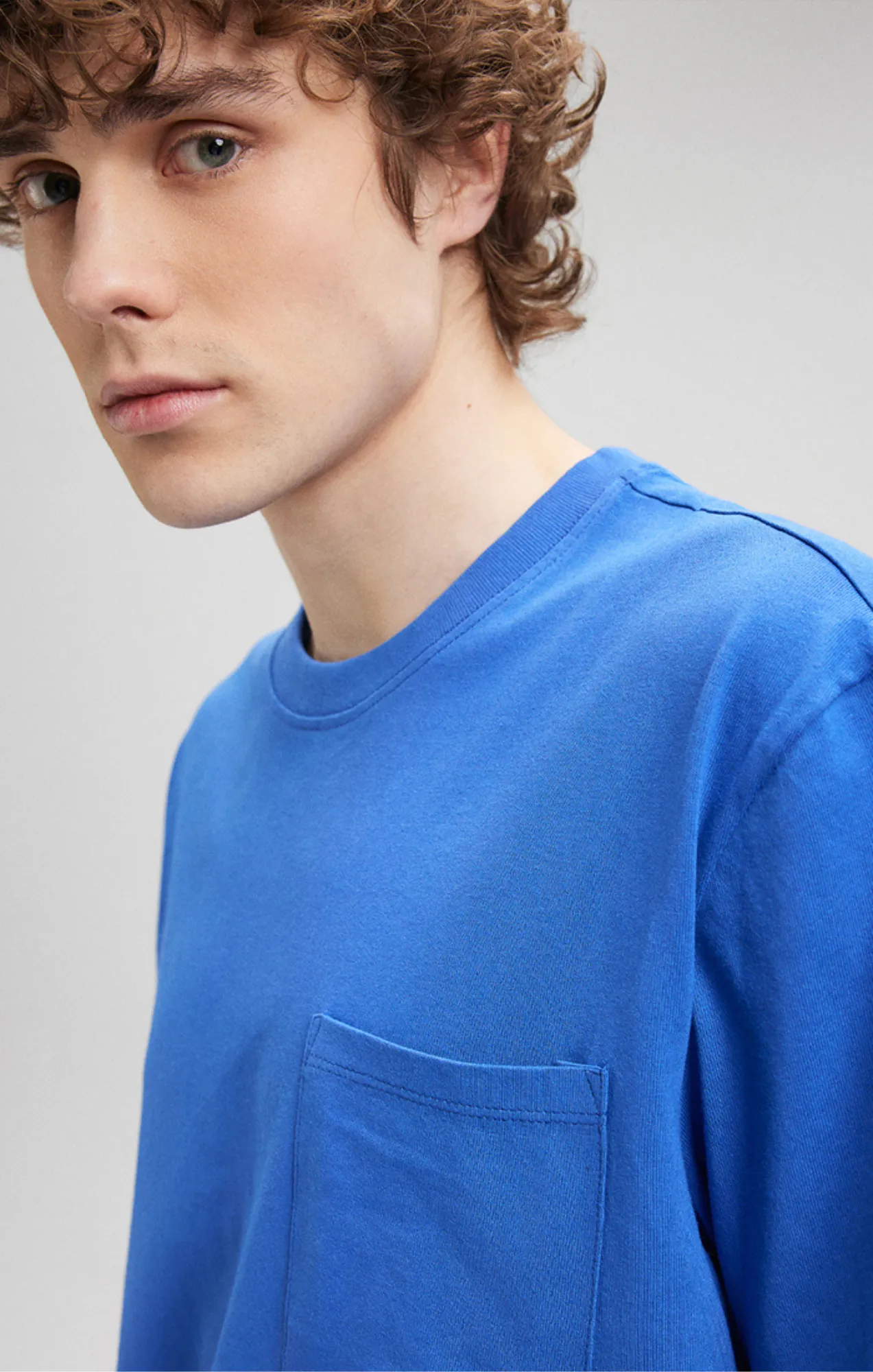 POCKET T-SHIRT IN NEBULAS BLUE sold by Mavi product image thumbnail 5