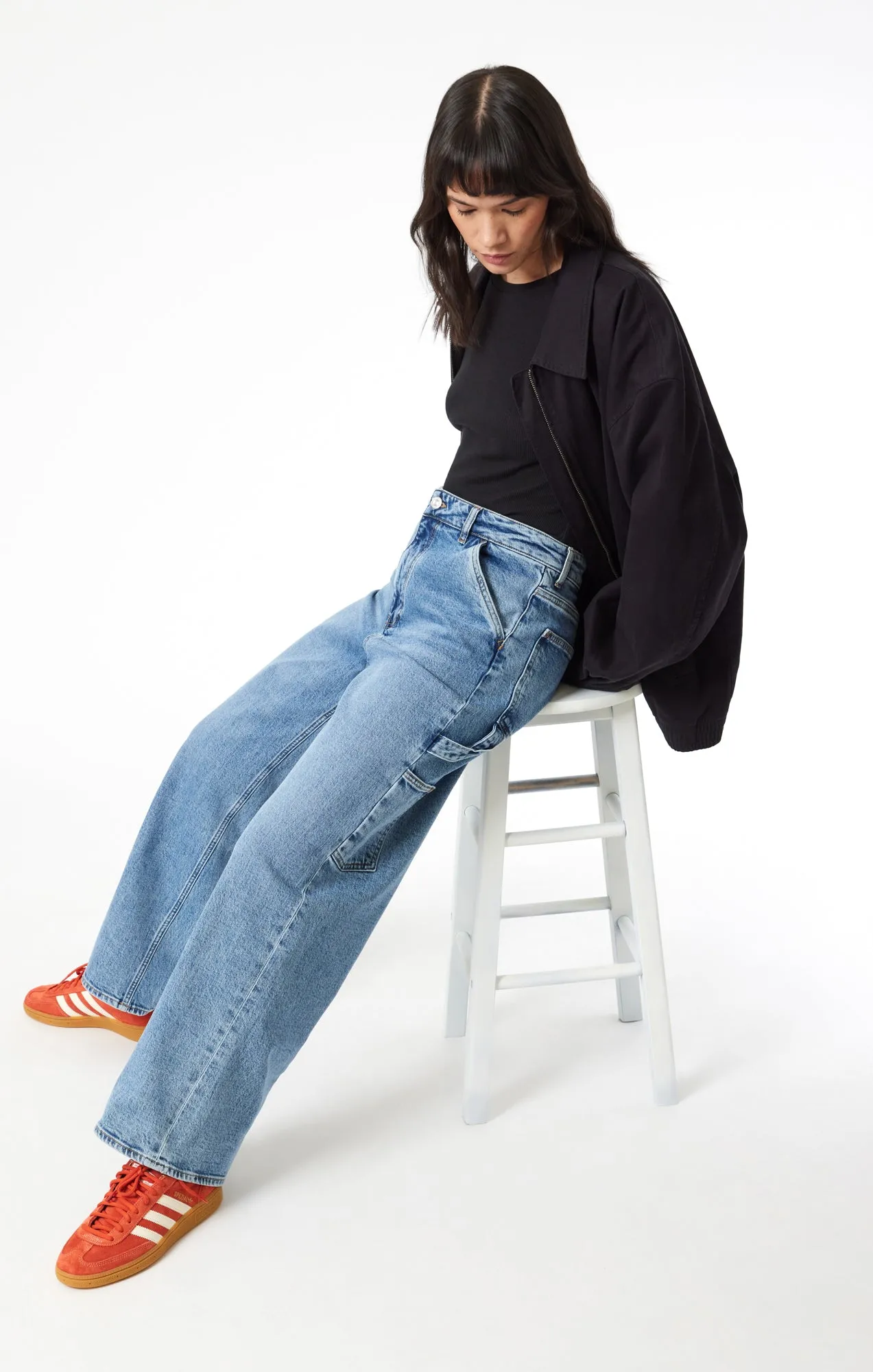 KIMBERLY RELAXED STRAIGHT LEG IN LIGHT CLASSIC BLUE sold by Mavi product image thumbnail 2