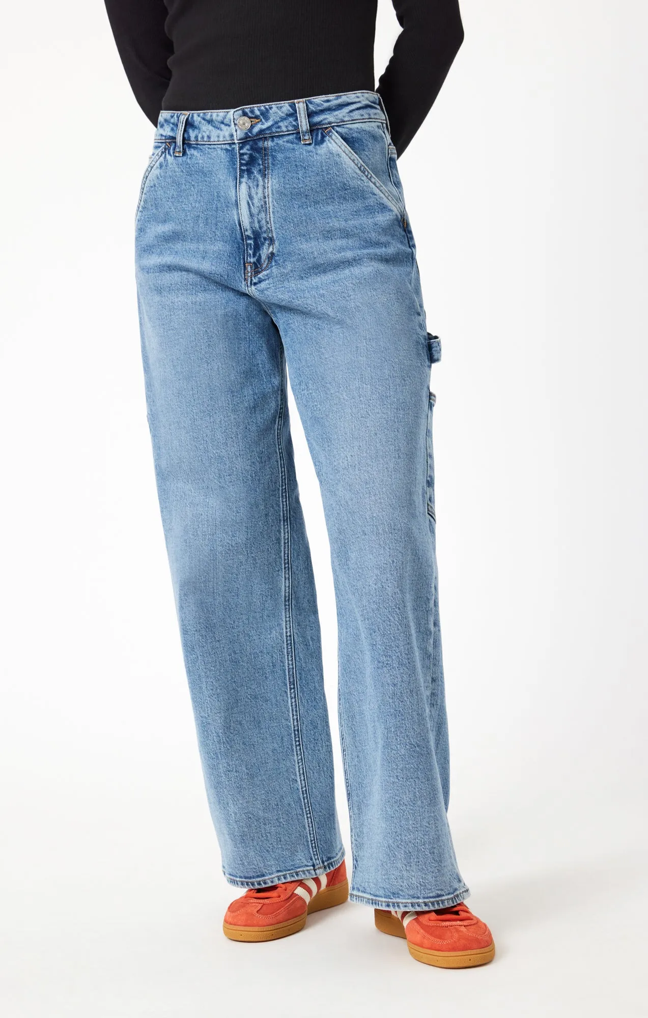 KIMBERLY RELAXED STRAIGHT LEG IN LIGHT CLASSIC BLUE sold by Mavi product image thumbnail 3