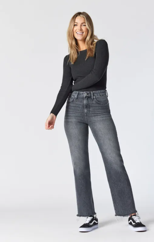 BARCELONA WIDE LEG IN SMOKE BRUSHED TRUE BLUE sold by Mavi