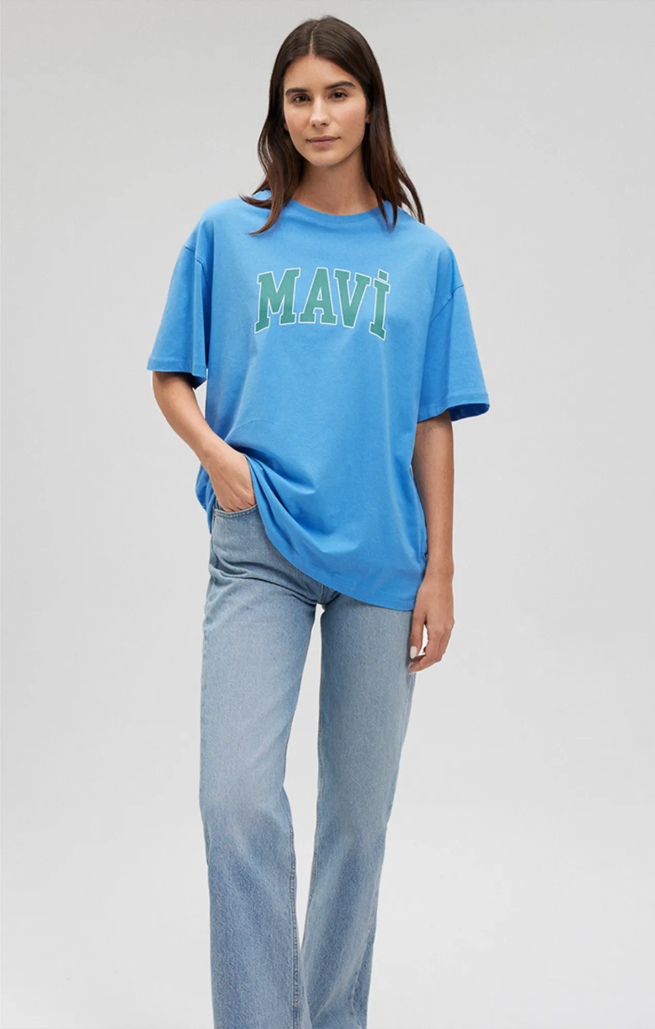 MAVI LOGO T-SHIRT IN MARINA sold by Mavi product image thumbnail 2