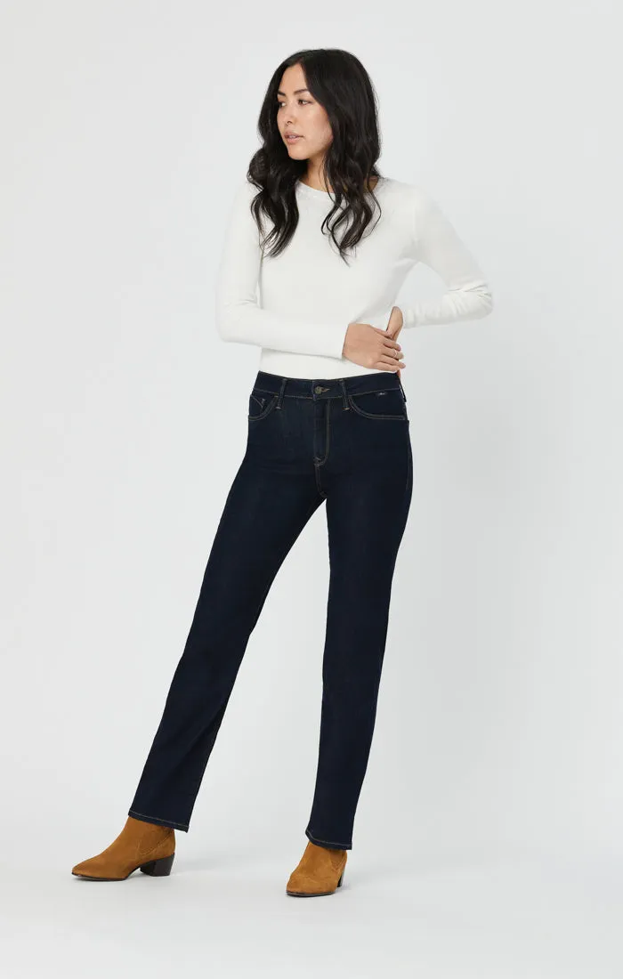 KENDRA STRAIGHT LEG JEANS IN RINSE SUPERSOFT sold by Mavi product image thumbnail 4