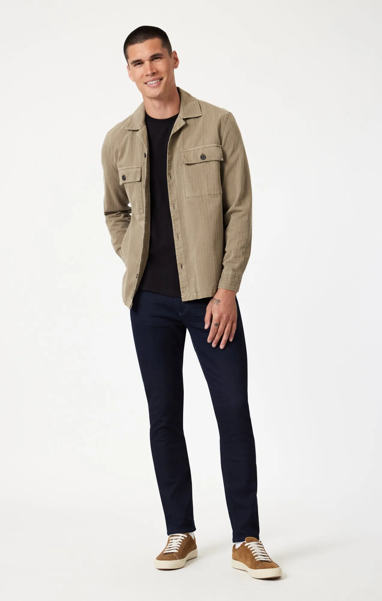 JAKE SLIM LEG IN RINSE BRUSHED ATHLETIC sold by Mavi