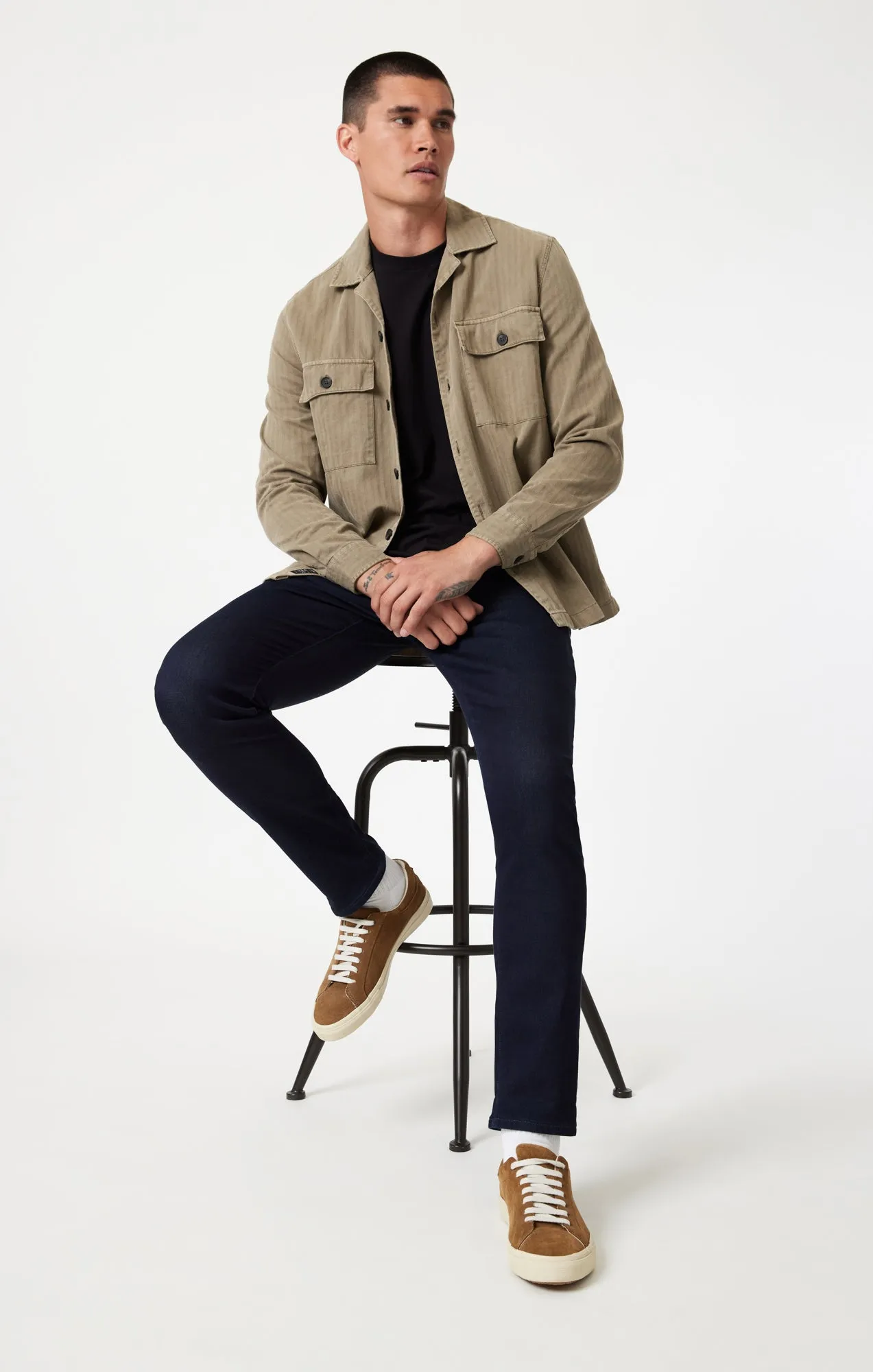 JAKE SLIM LEG IN RINSE BRUSHED ATHLETIC sold by Mavi product image thumbnail 2