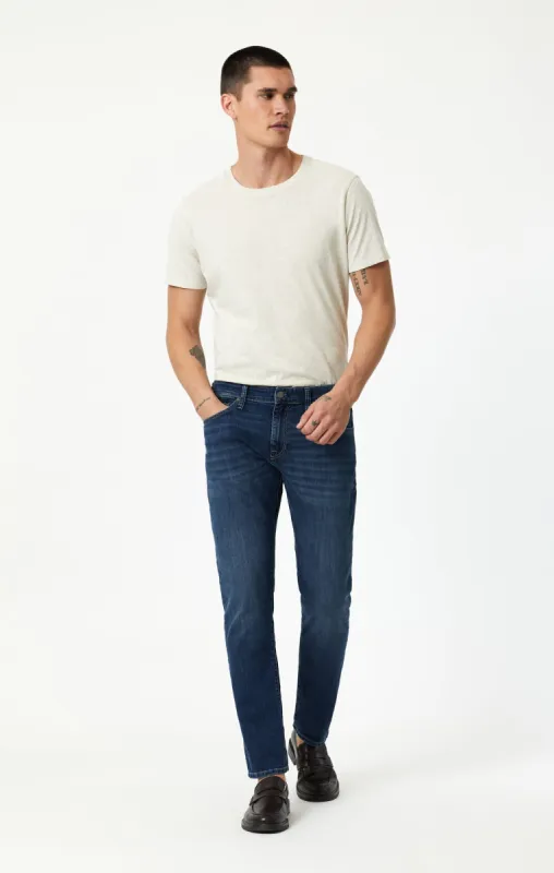 JAKE SLIM LEG IN DARK BRUSHED NEW YORK sold by Mavi