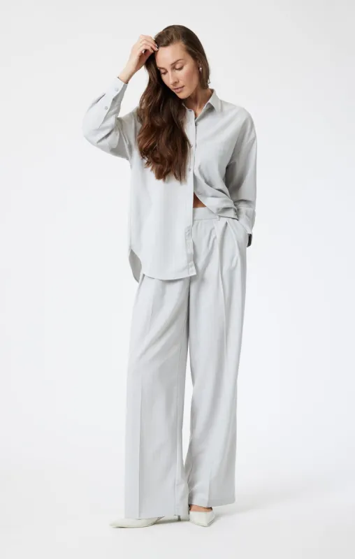 PLEATED WIDE LEG PANTS IN PIN STRIPE sold by Mavi