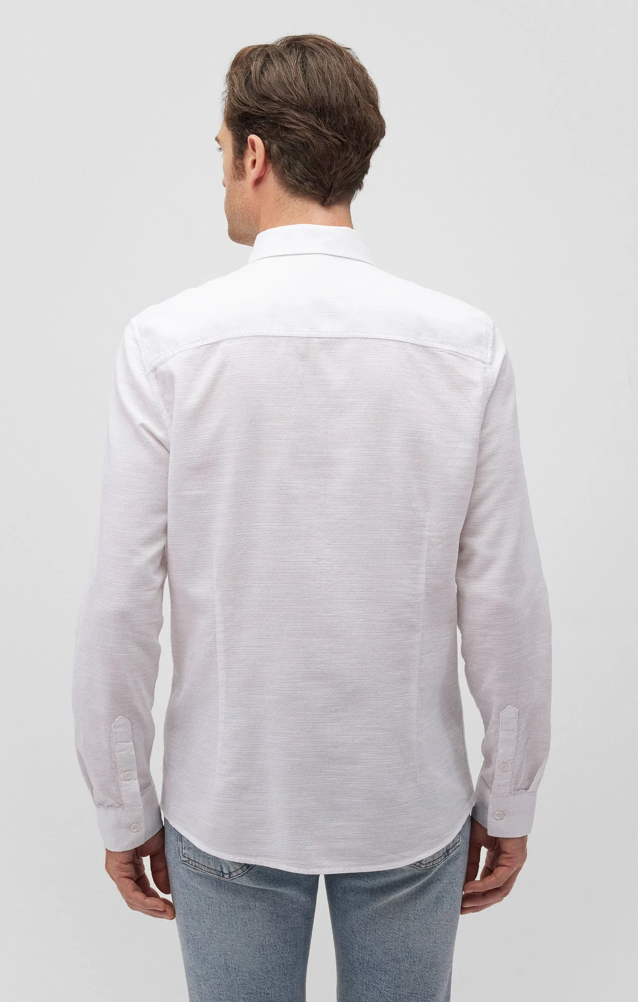 KEN BUTTON-UP SHIRT IN ANTIQUE WHITE sold by Mavi product image thumbnail 3