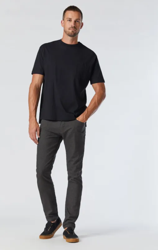 MARCUS SLIM STRAIGHT LEG IN BROWN FEATHER TWEED sold by Mavi