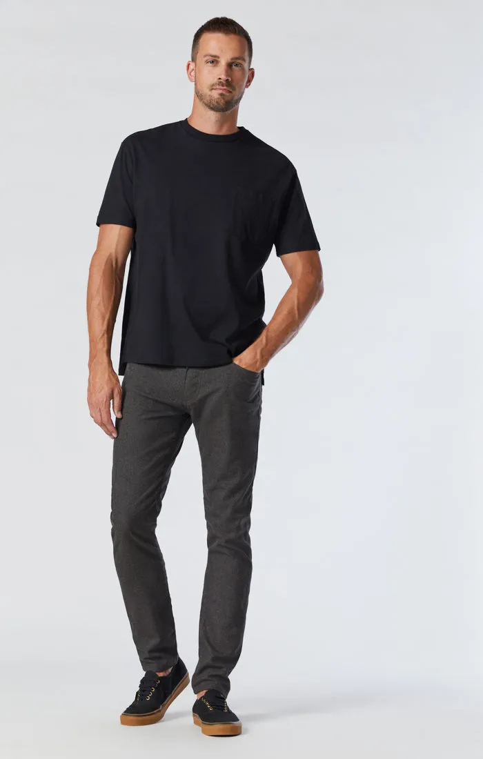 MARCUS SLIM STRAIGHT LEG IN BROWN FEATHER TWEED sold by Mavi