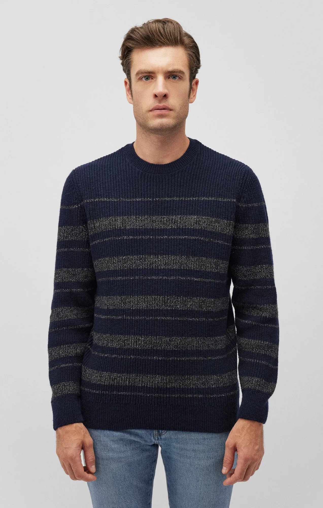 CREW NECK SWEATER IN TOTAL ECLIPSE sold by Mavi product image thumbnail 2
